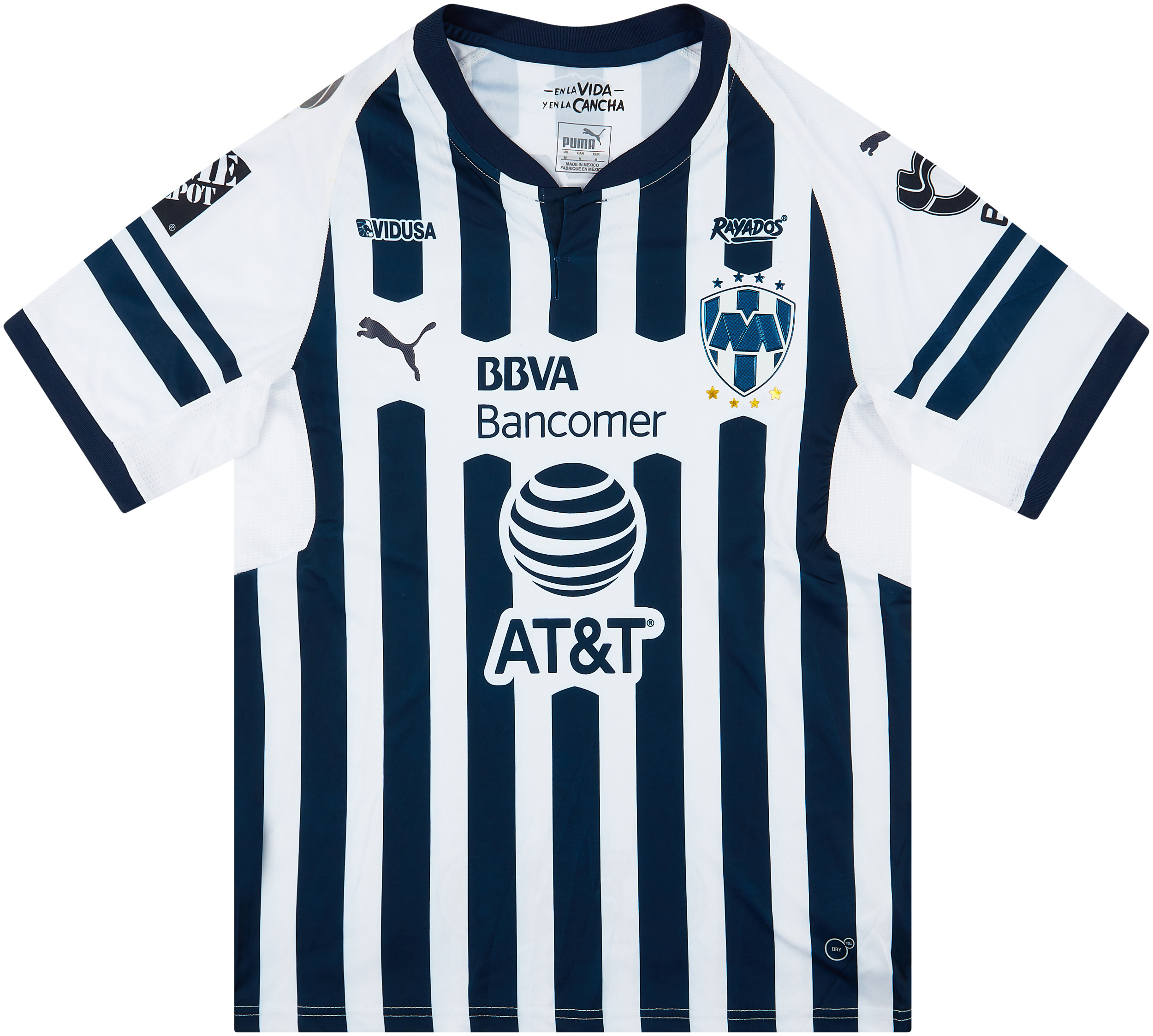 2018-19 Monterrey Home Shirt - 8/10 - ()