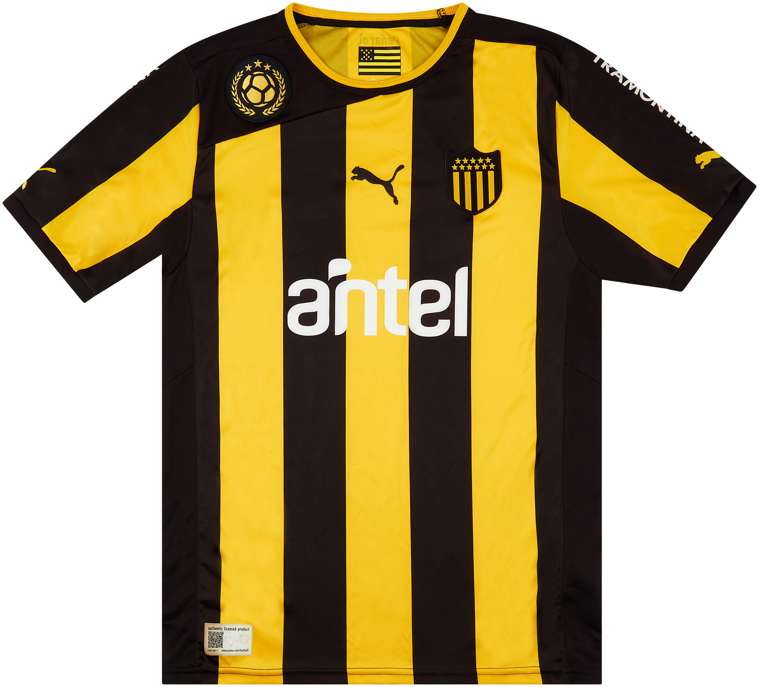 2013 Peñarol Home Shirt - Excellent 9/10 - (M)