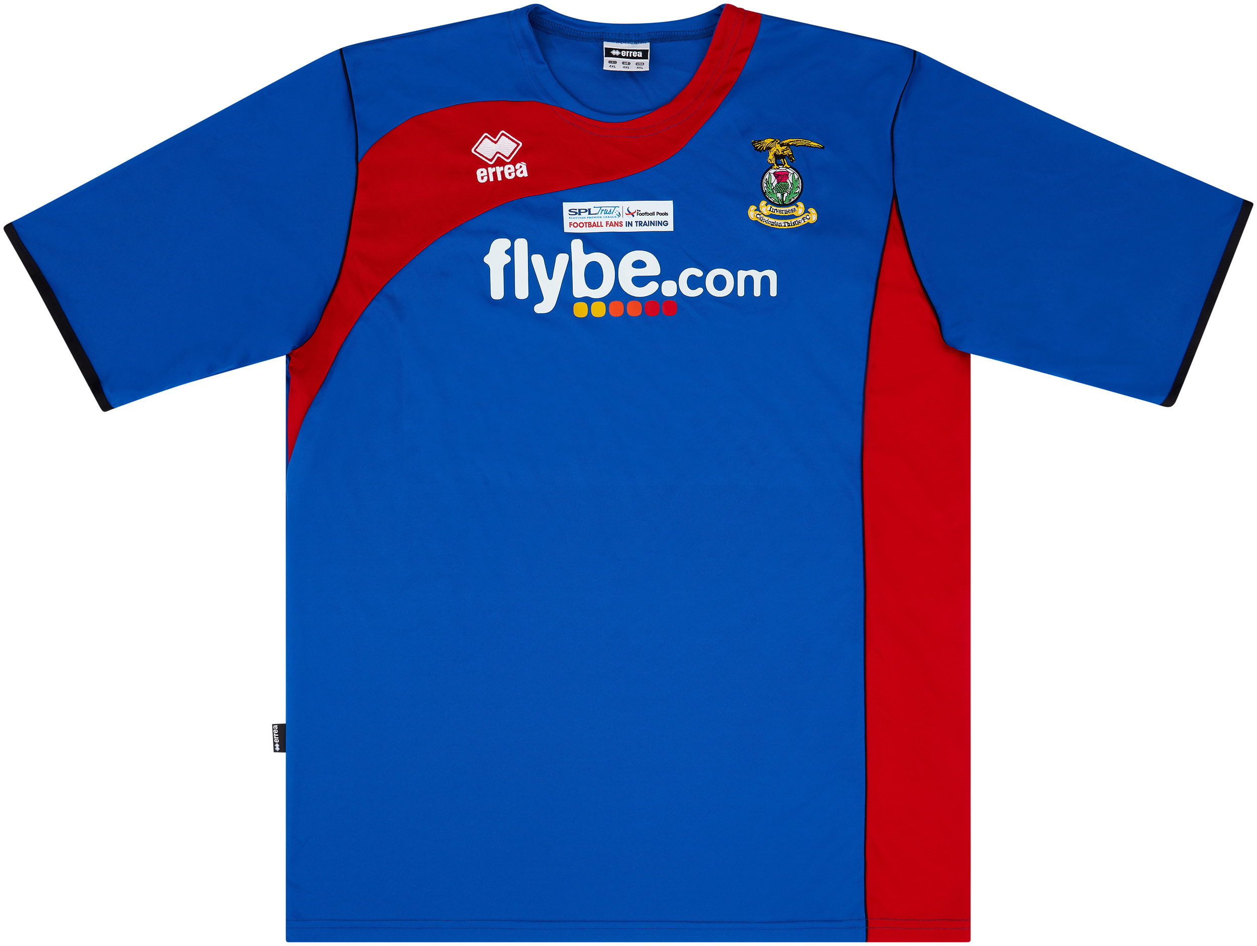 2008-09 Inverness Caledonian Thistle Home Shirt - Excellent 9/10 - (4XL)