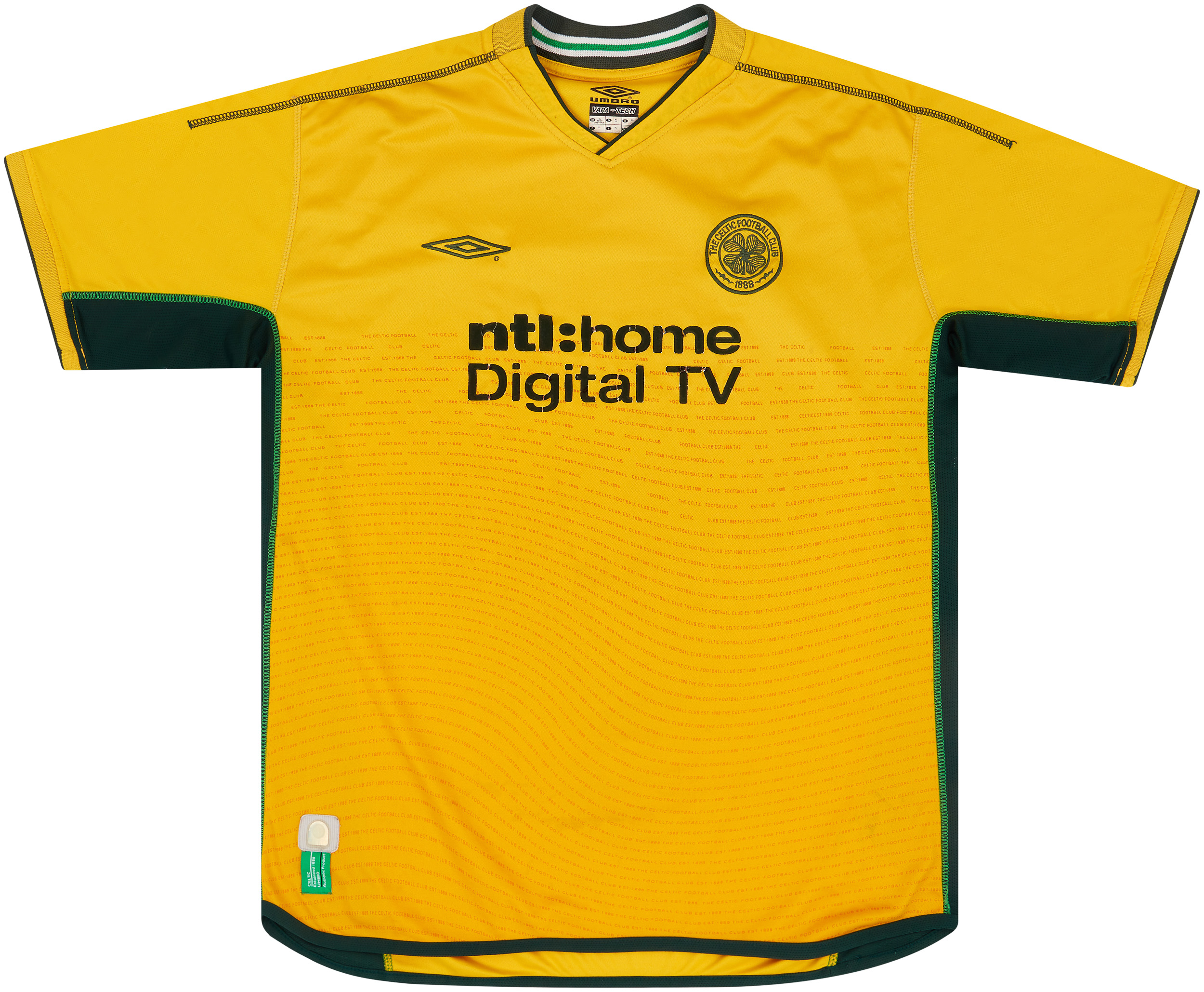 Celtic 2002-03 GK 2 Kit