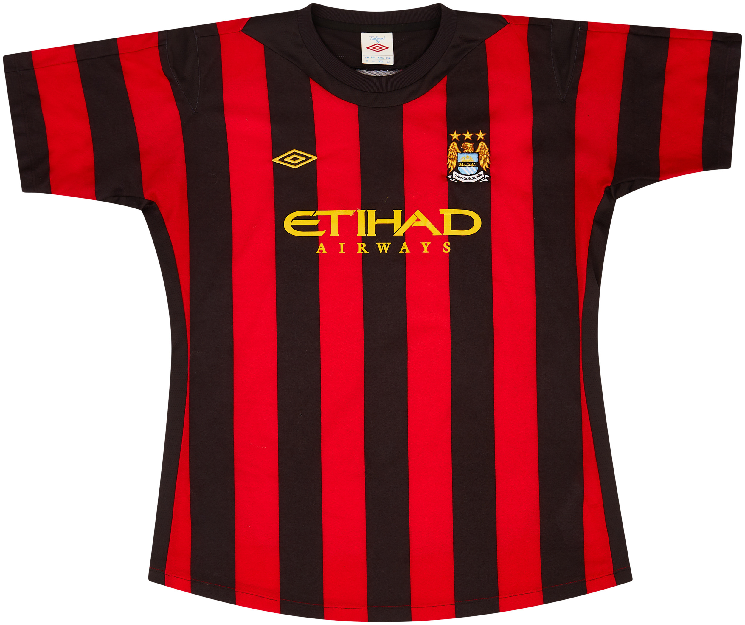 2011-12 Manchester City Away Shirt - 8/10 - (Women's )