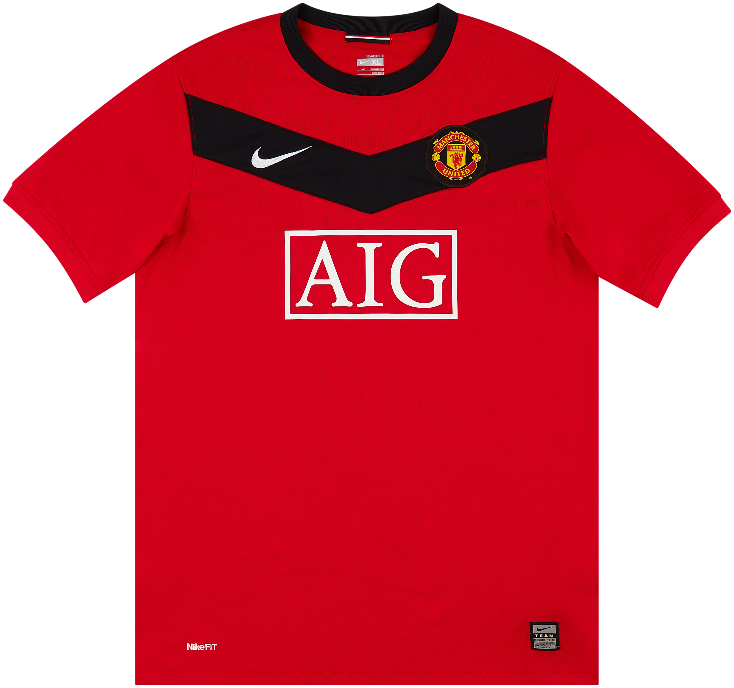 2009-10 MANCHESTER UNITED *ROONEY* SHIRT XL