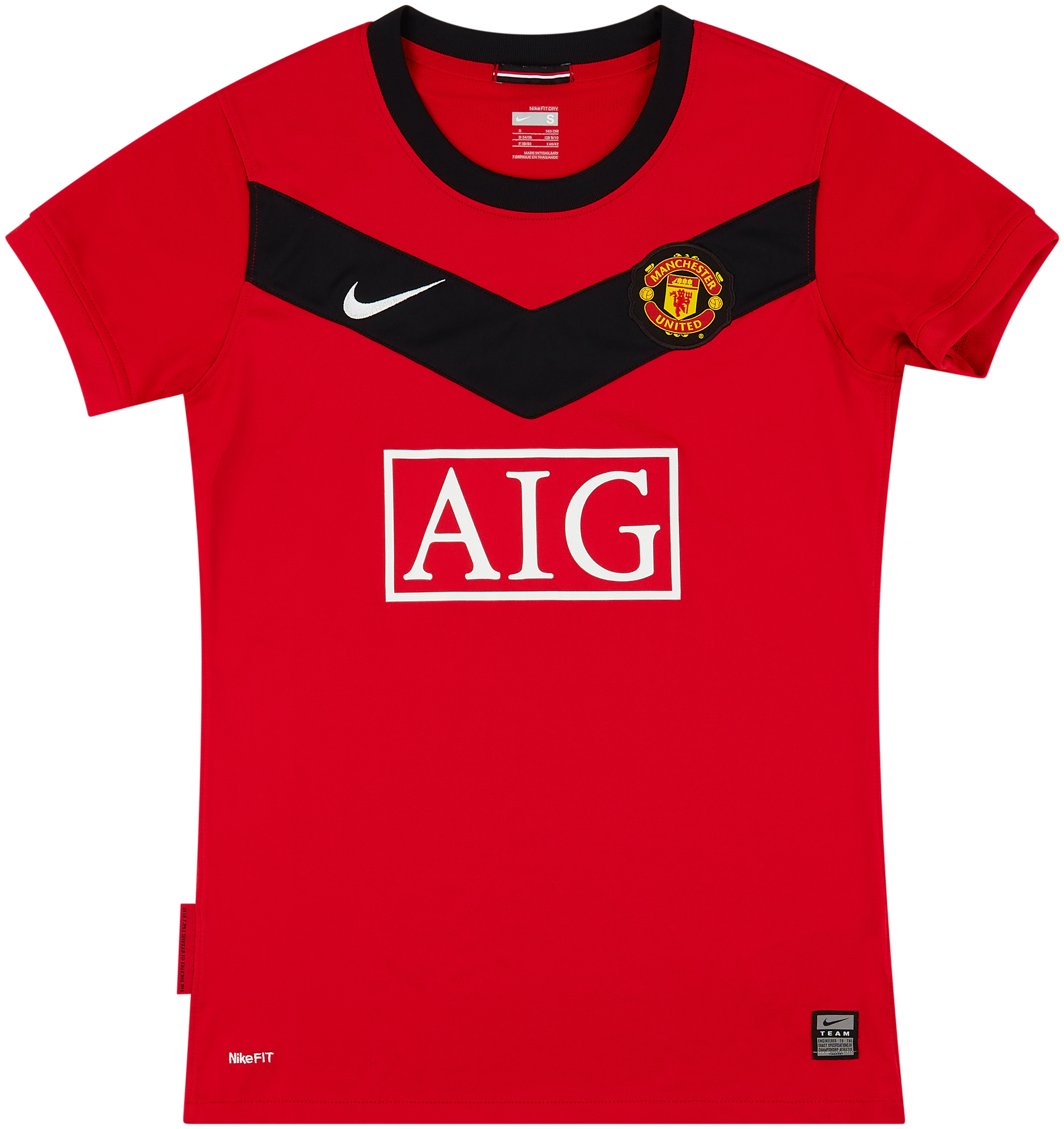 2009-10 Manchester United Home Shirt - 9/10 - (Women's )