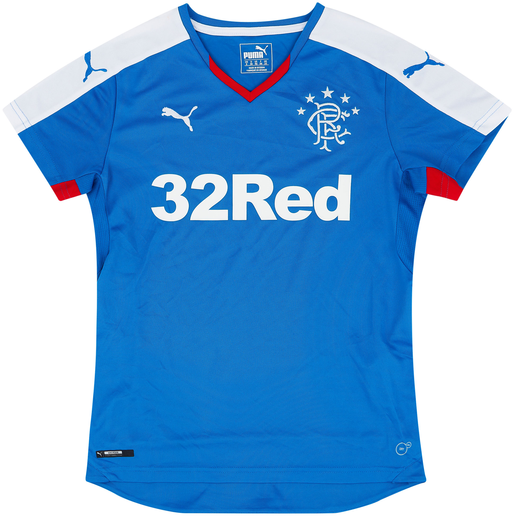 2015-16 Rangers Home Shirt - 9/10 - (Women's )