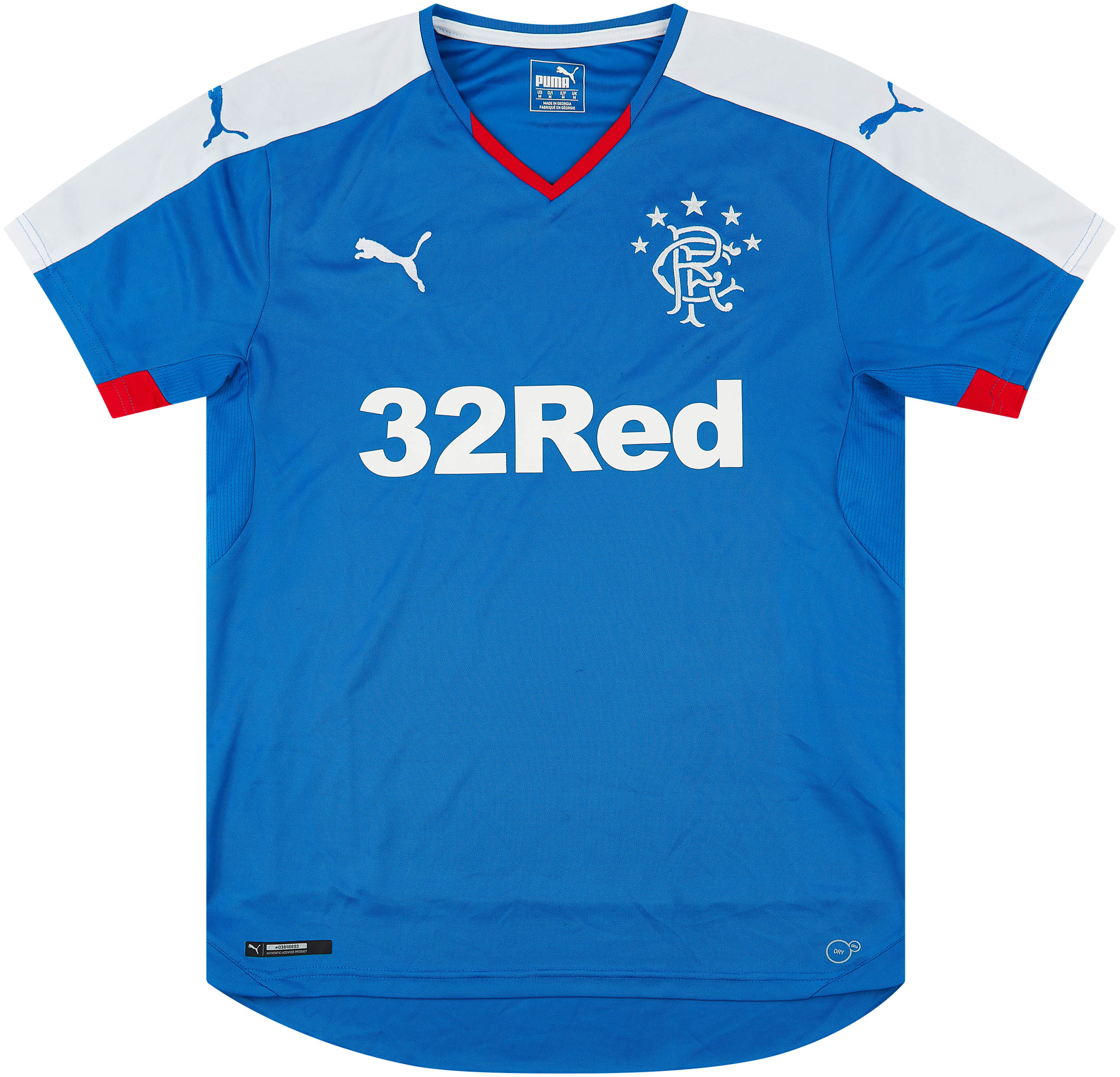 2015-16 Rangers Home Shirt - 8/10 - ()