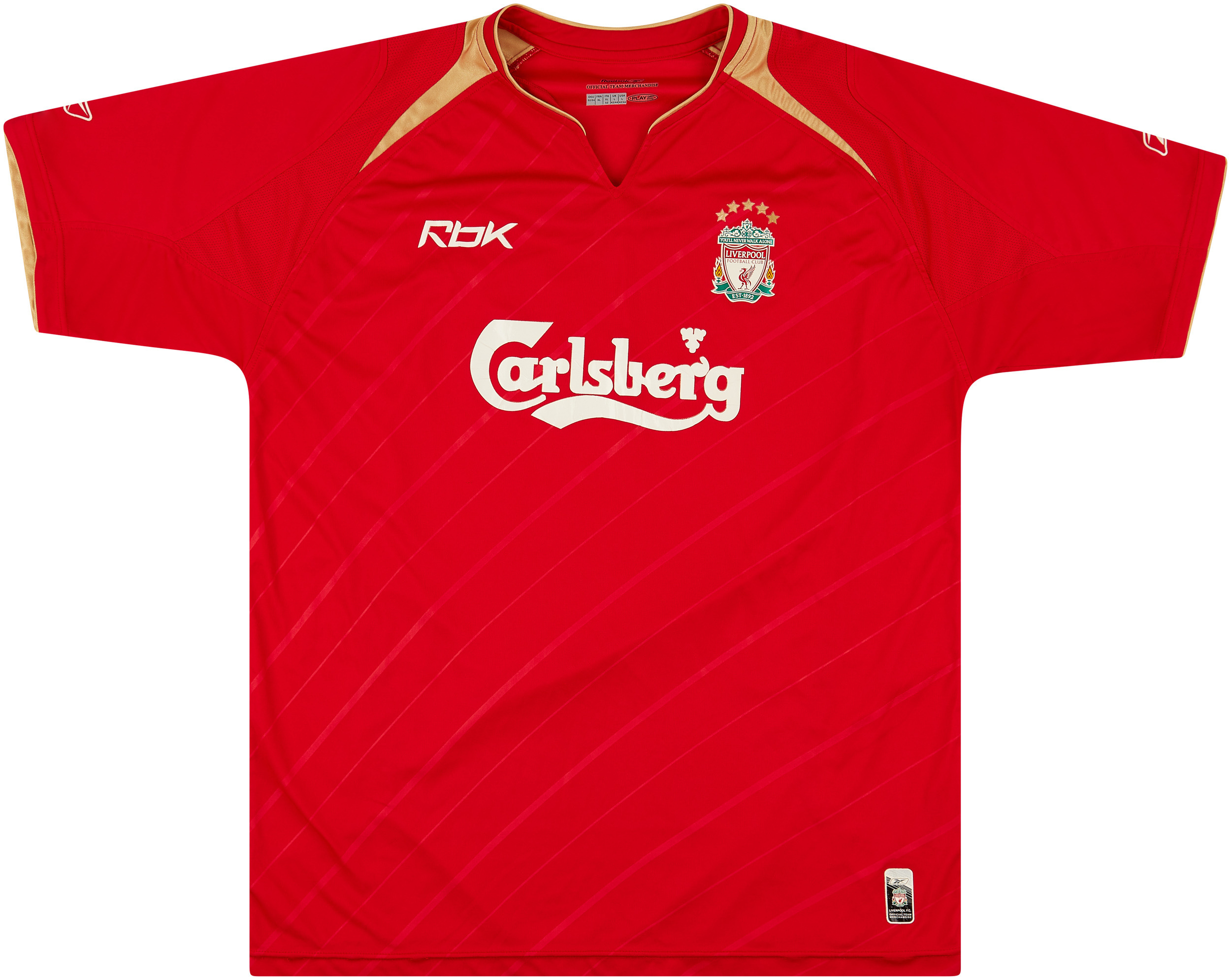 2005-06 Liverpool CL Home Shirt - 5/10 - ()