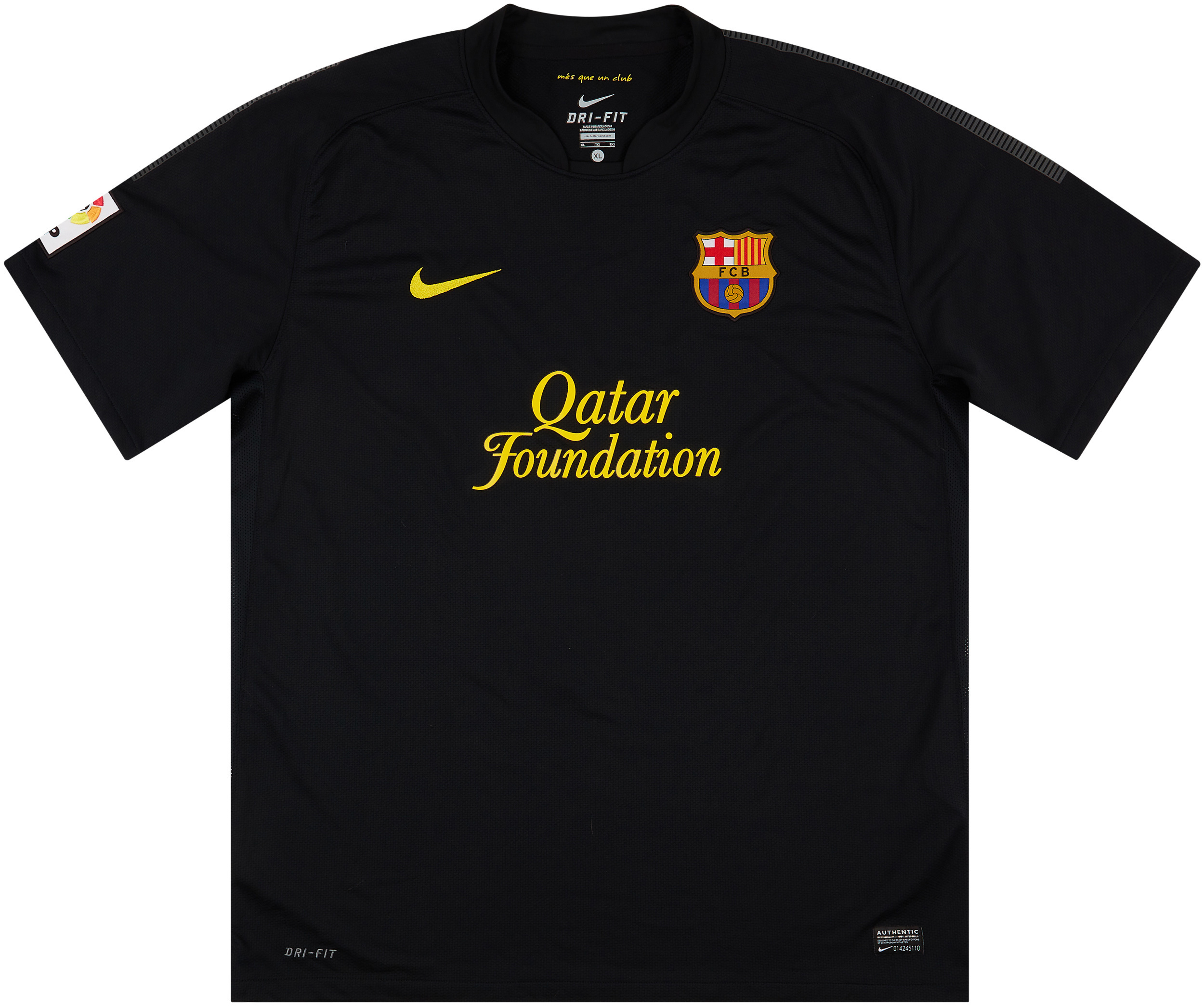 2015-16 Barcelona Player Issue Third Shirt #10 MESSI Match Un Worn  Champions League – Kitroom Football