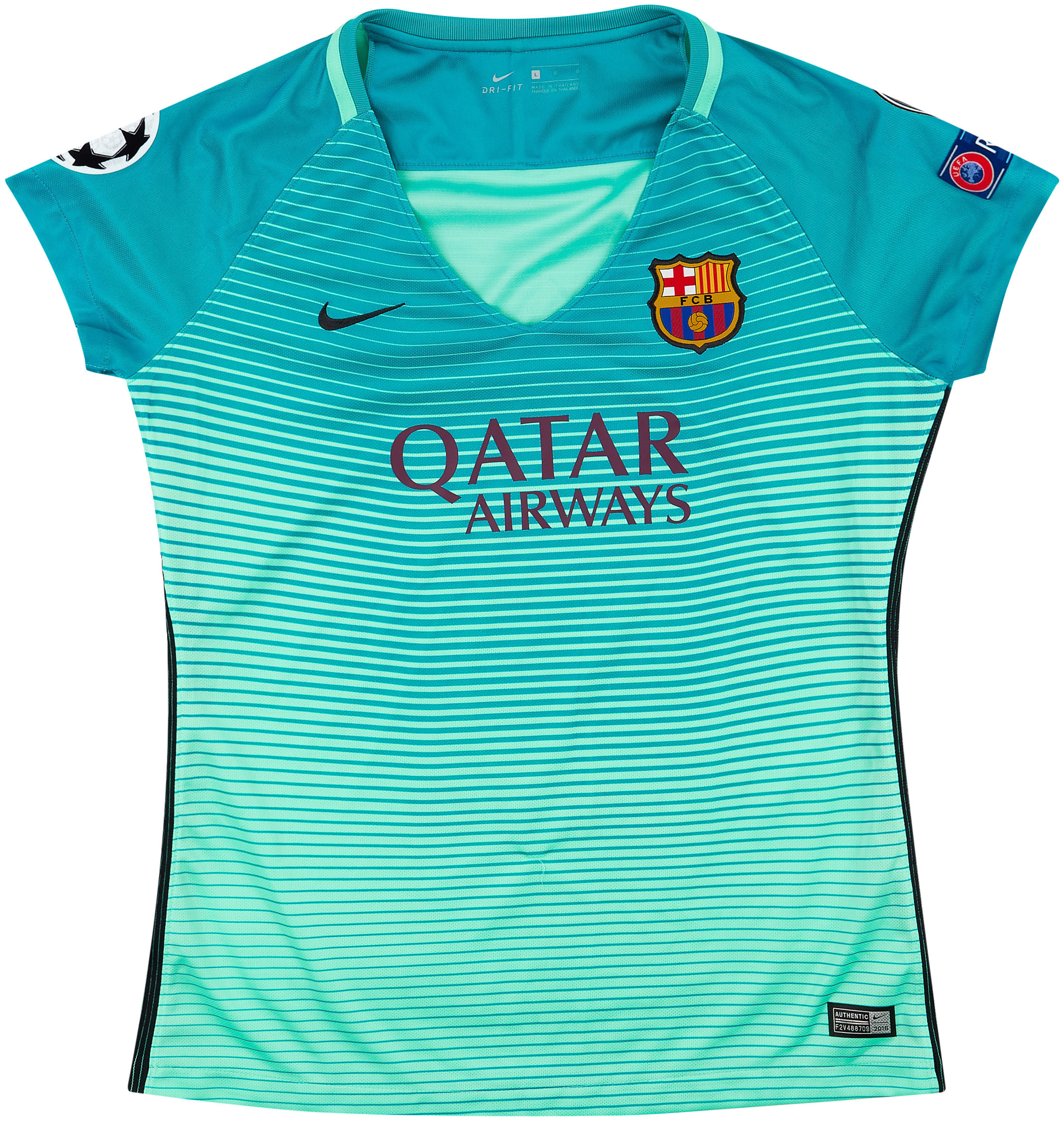 2016-17 Barcelona Third Shirt - 9/10 - (Women's )