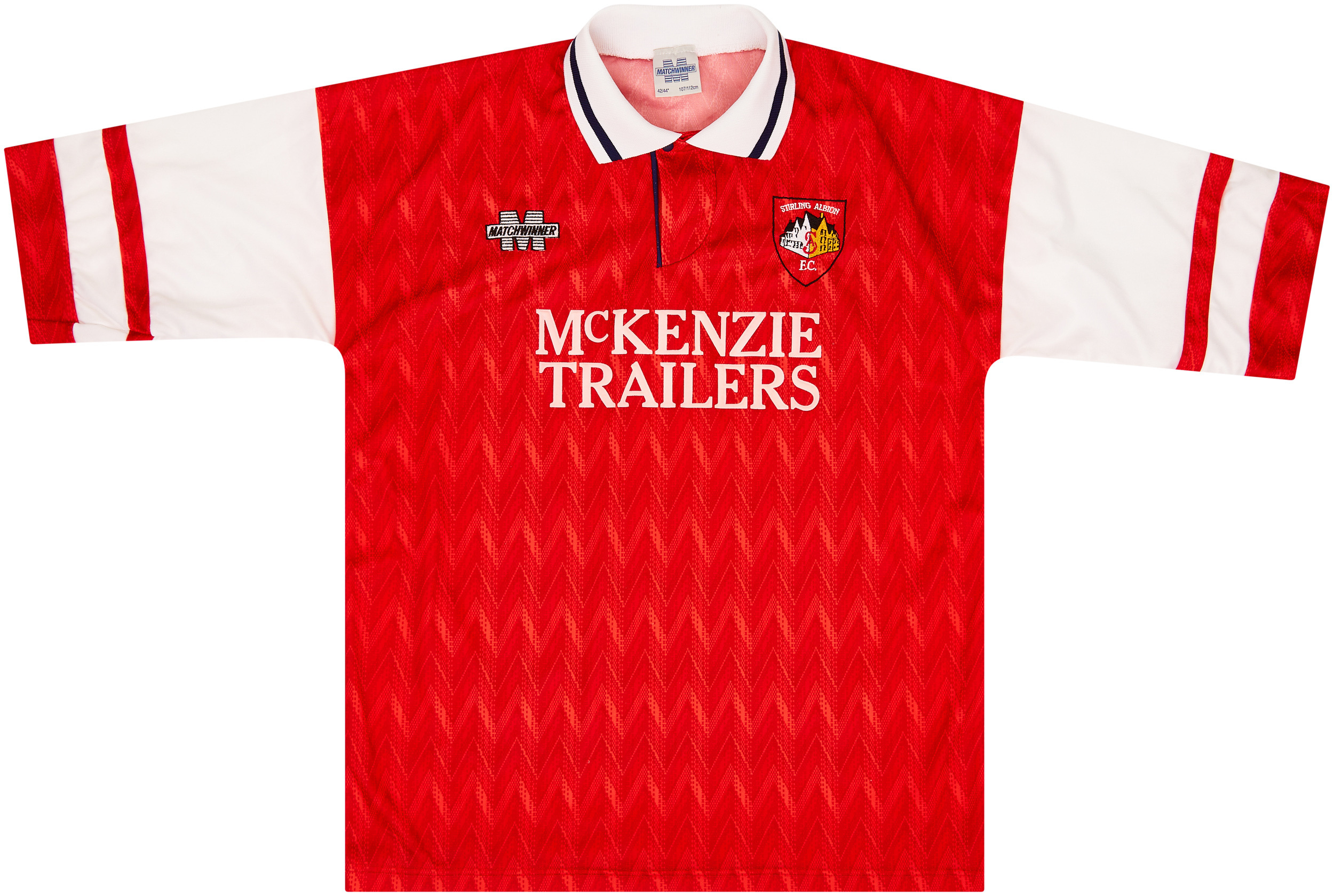 1993-95 Stirling Albion Home Shirt - 8/10 - ()