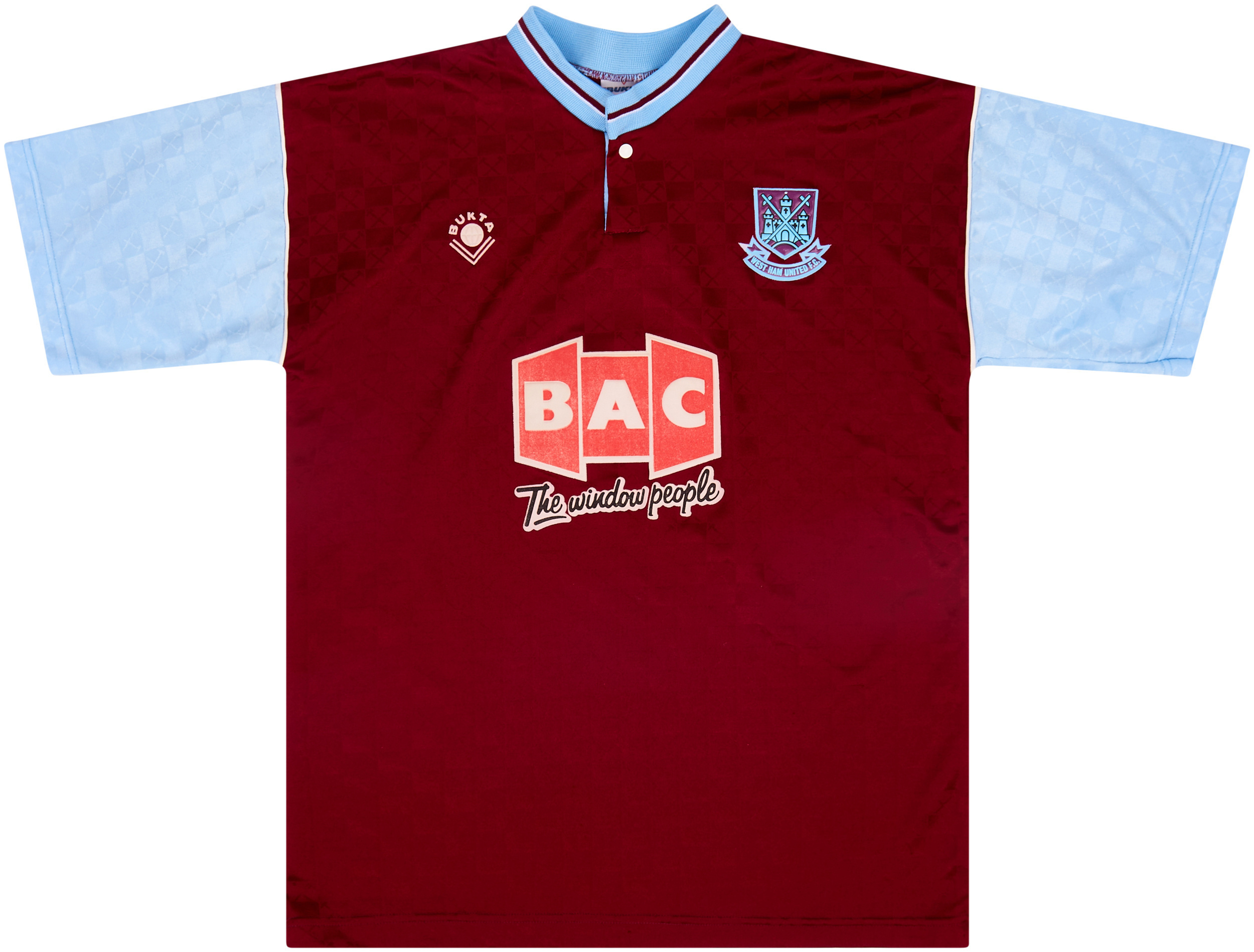 1989-90 West Ham United Home Shirt - 7/10 - ()