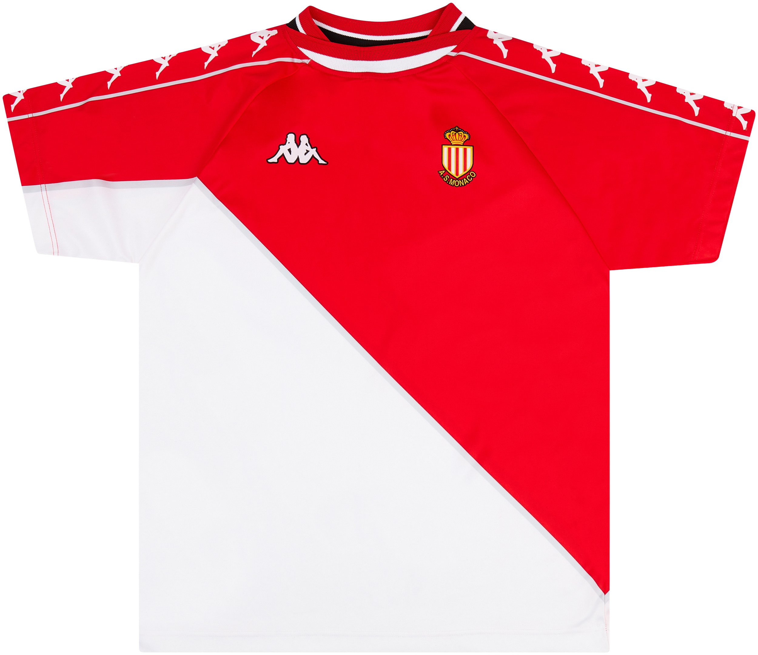 1999-00 Monaco Home Shirt - 9/10 - (YXXL)