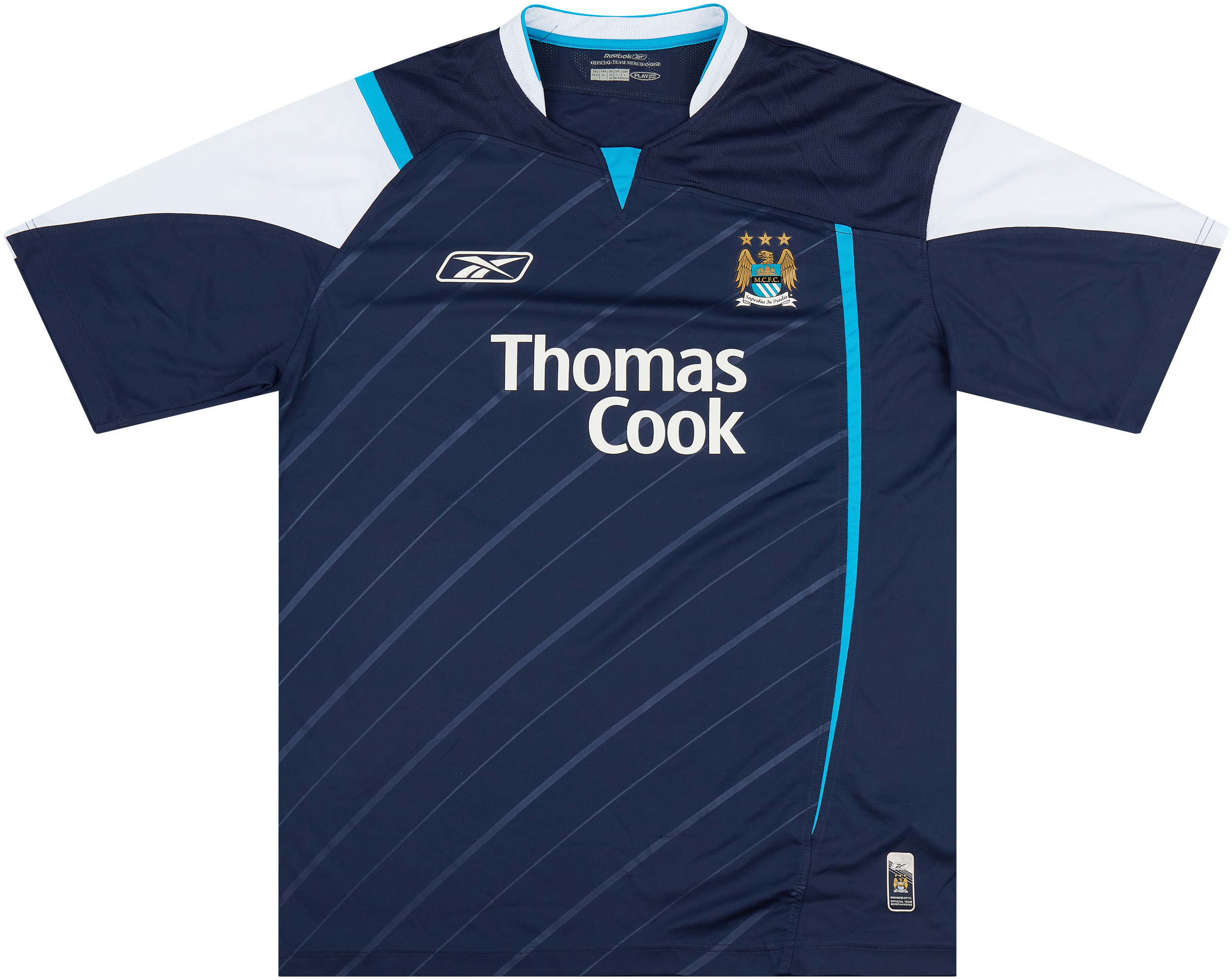 2005-06 Manchester City Away Shirt - Excellent 9/10 - (L)