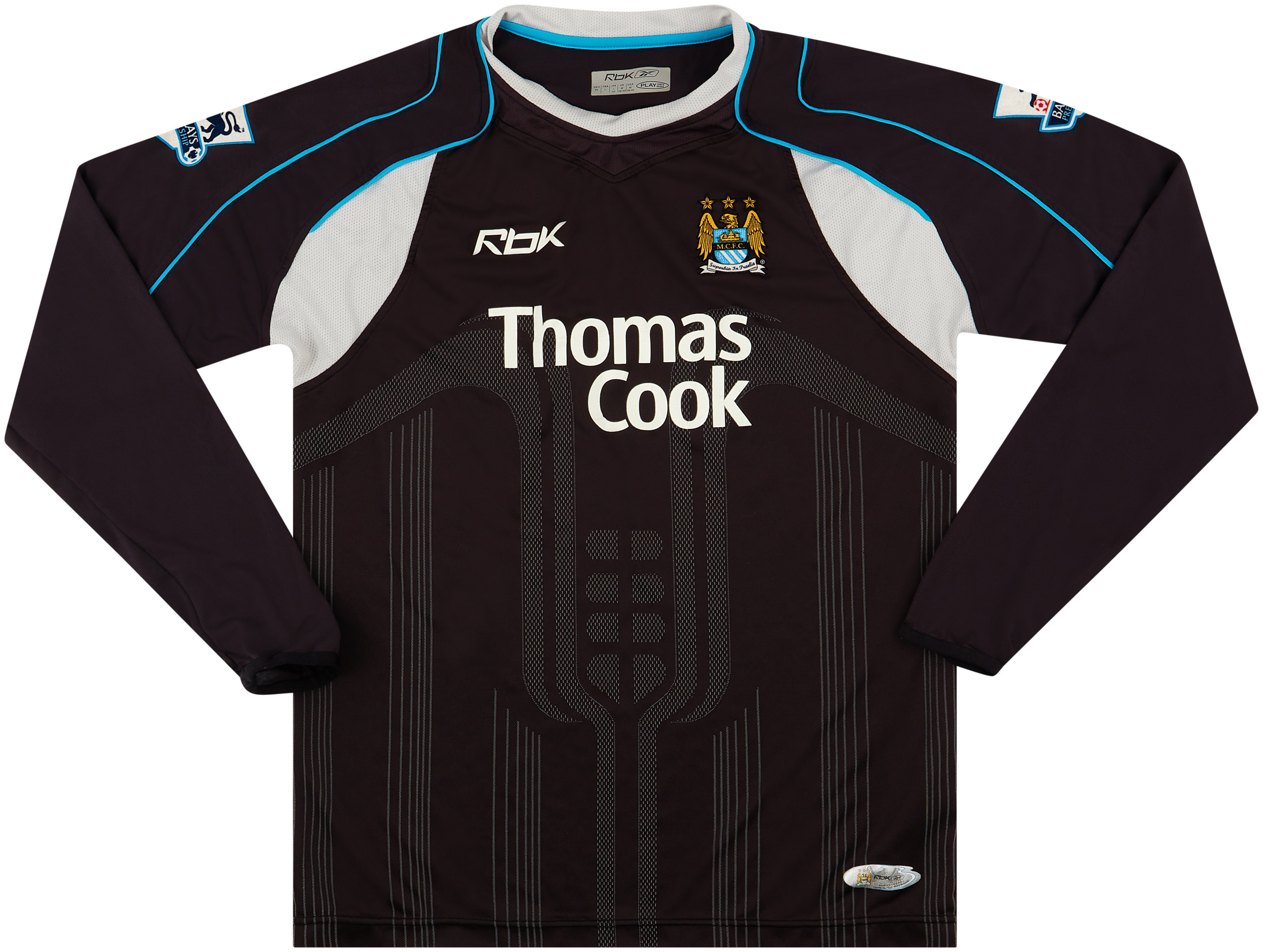 Manchester City Maglia da trasferta maglia di calcio 2004 - 2005 ...