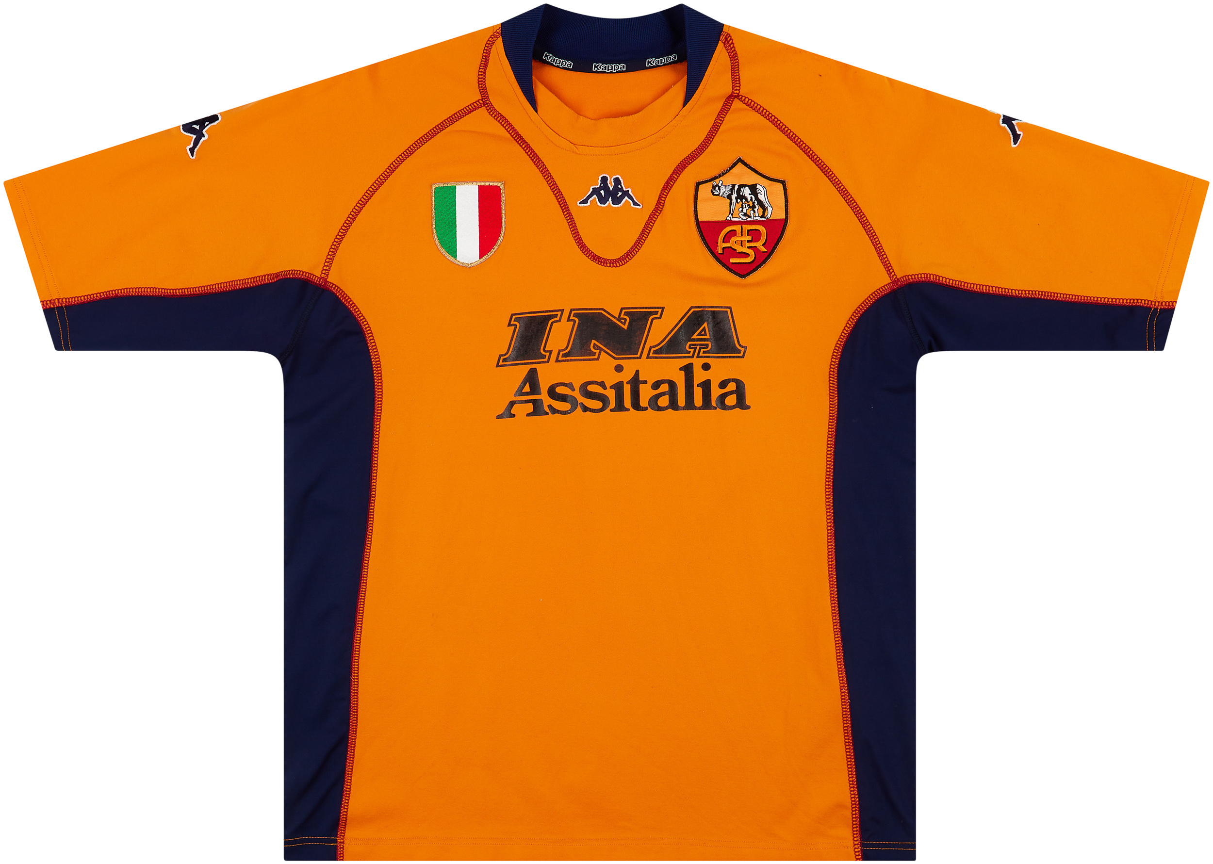 2001-02 Roma Fourth Shirt - 8/10 - ()