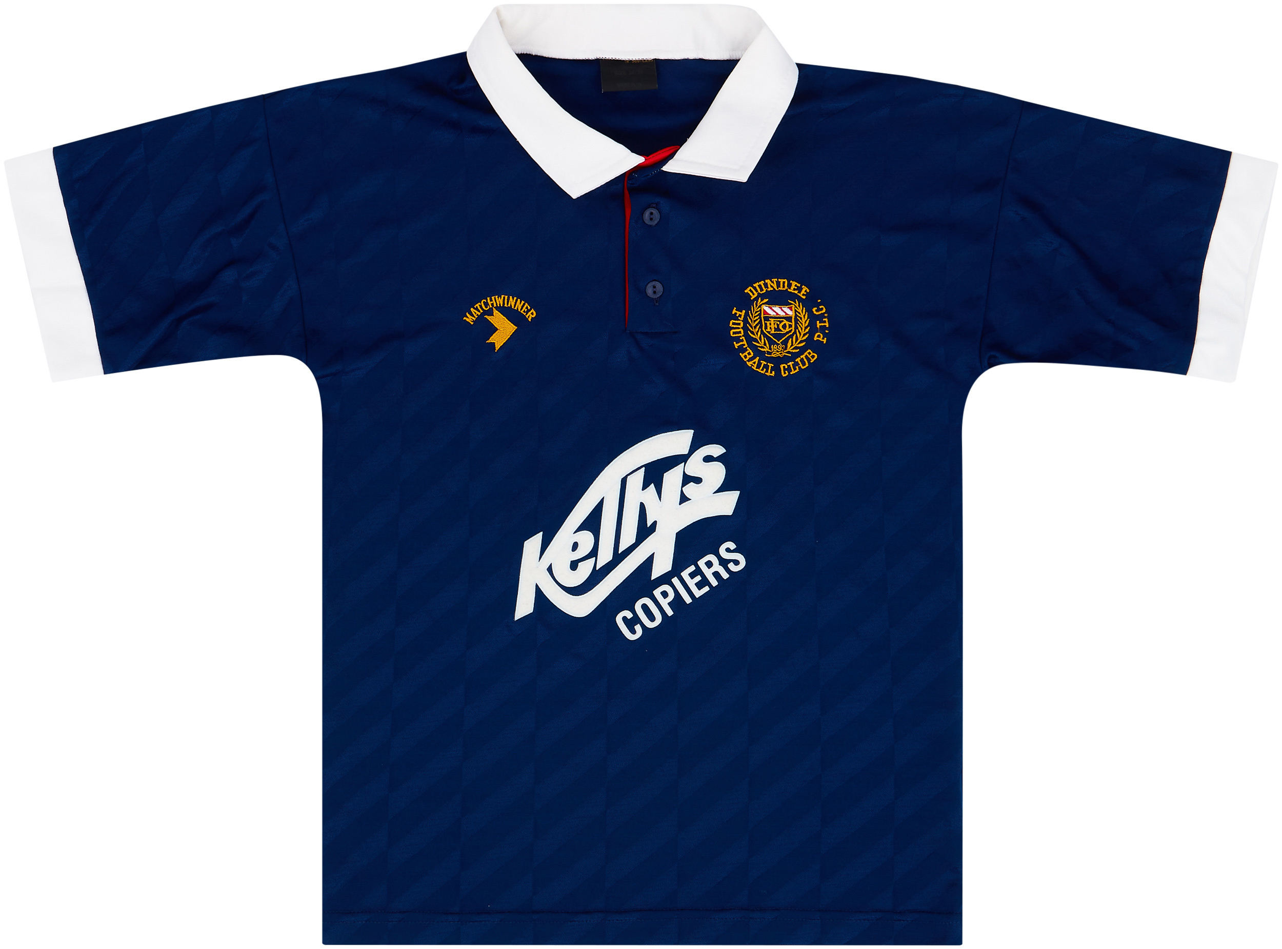 1990-91 Dundee Home Shirt - 10/10 - ()