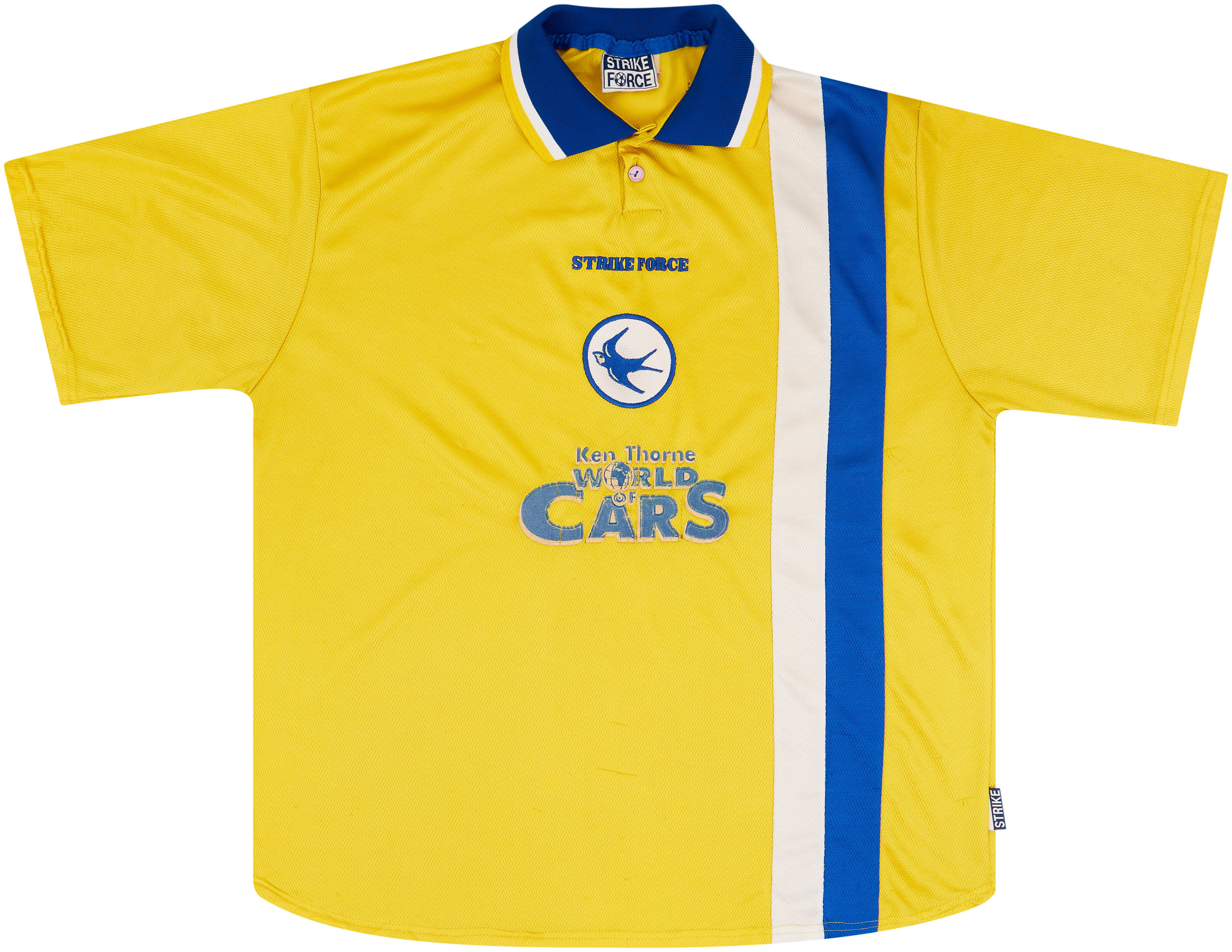 1997-98 Cardiff City Away Shirt - 7/10 - ()