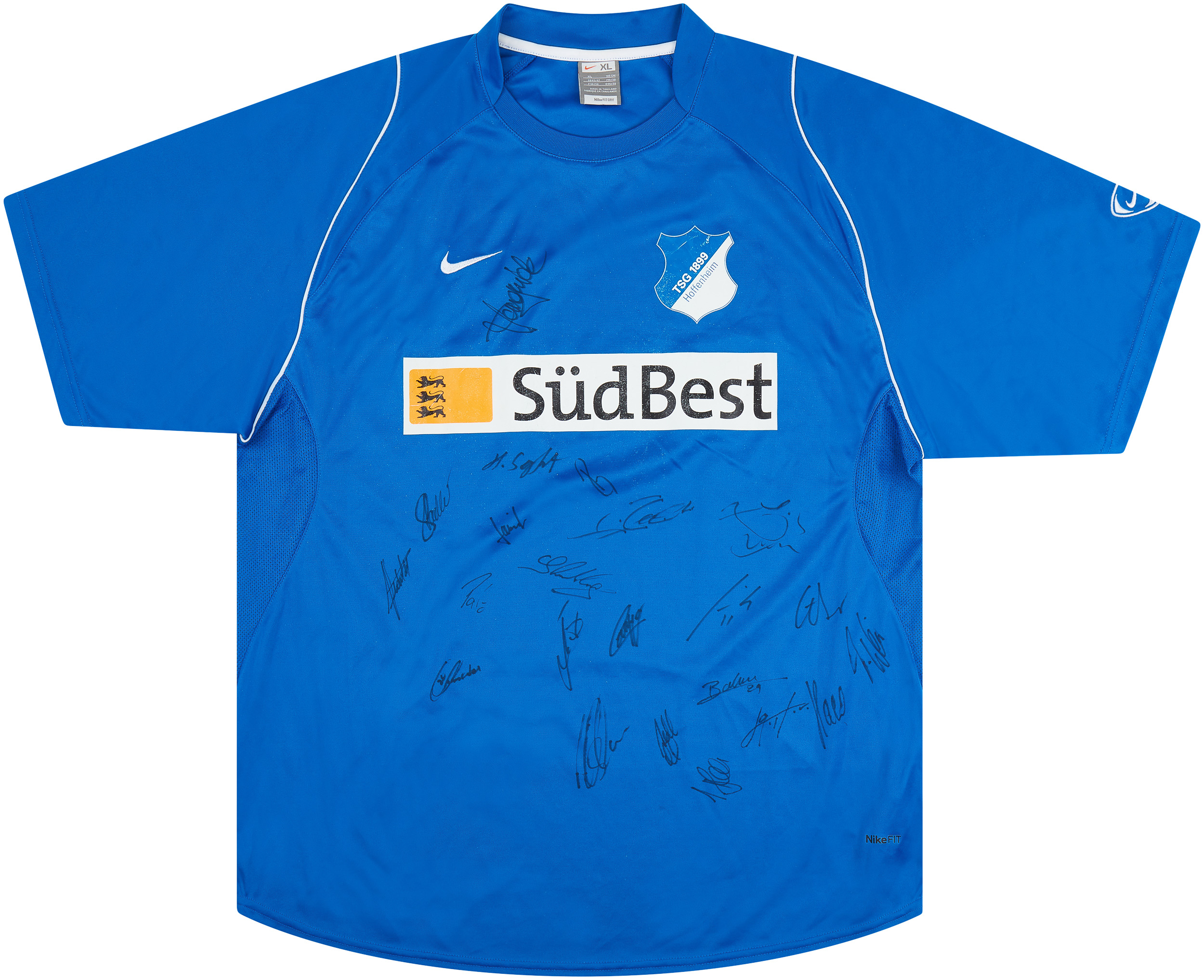 2006-08 TSG Hoffenheim Signed Home Shirt - 6/10 - ()