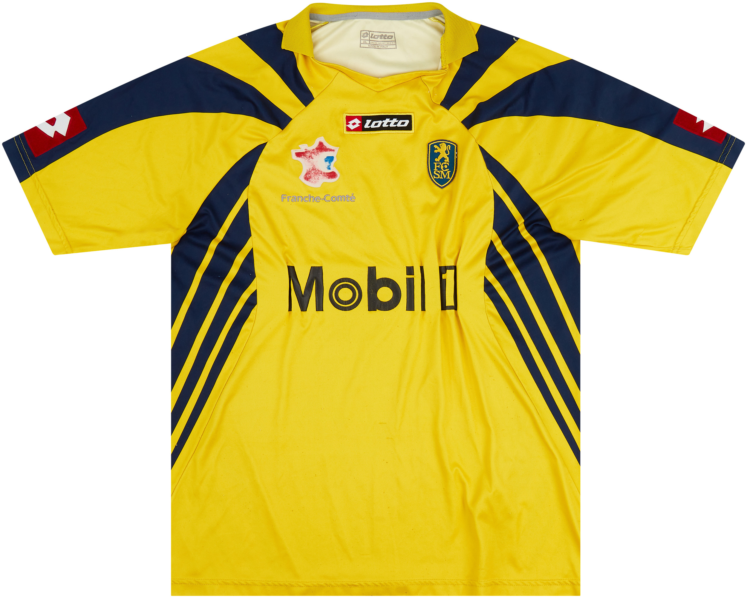 Sochaux Home Maillot de foot 2004 - 2005. Sponsored by Esso