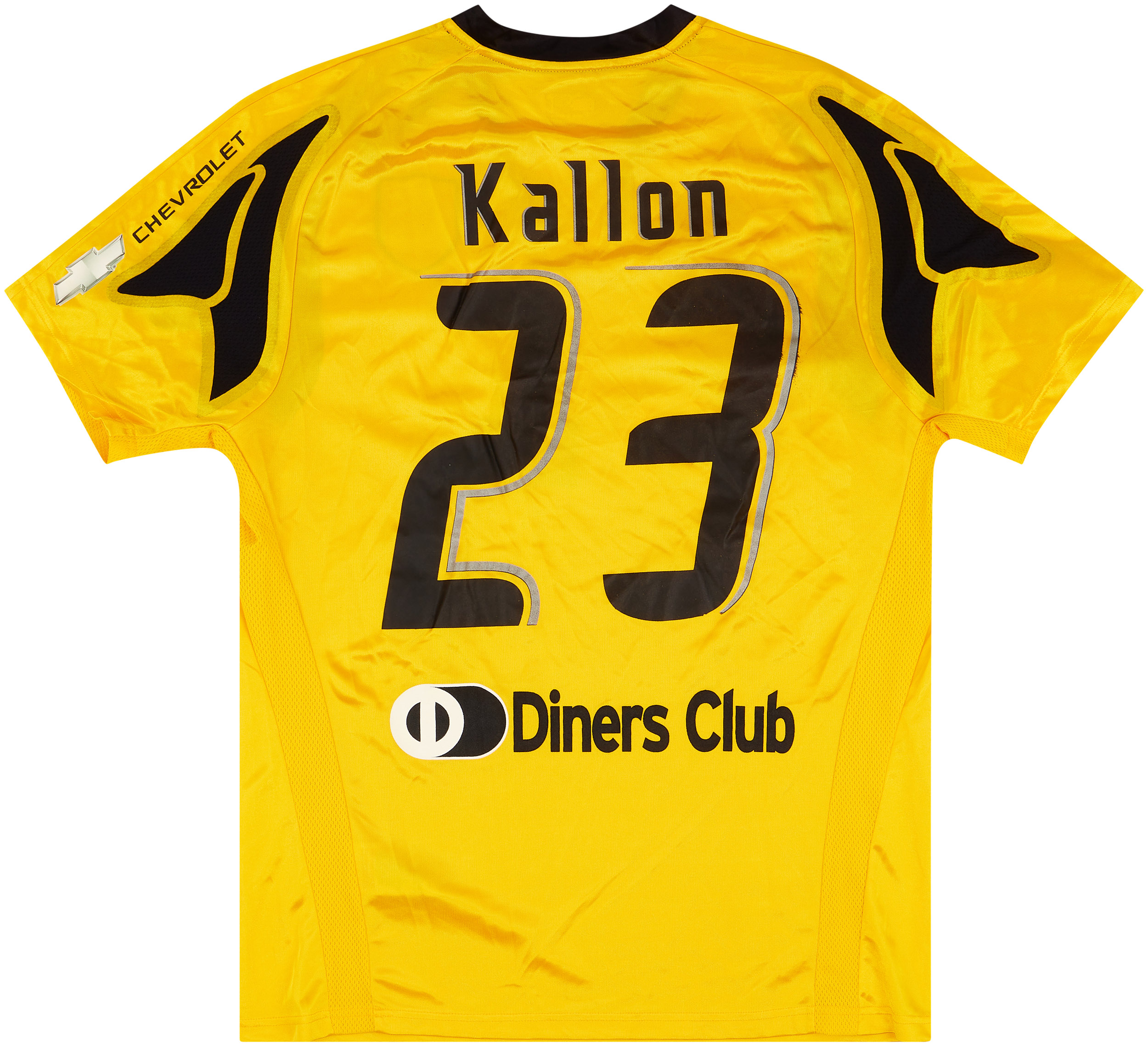 2007-08 AEK Athens Home Shirt Kallon #23 ()