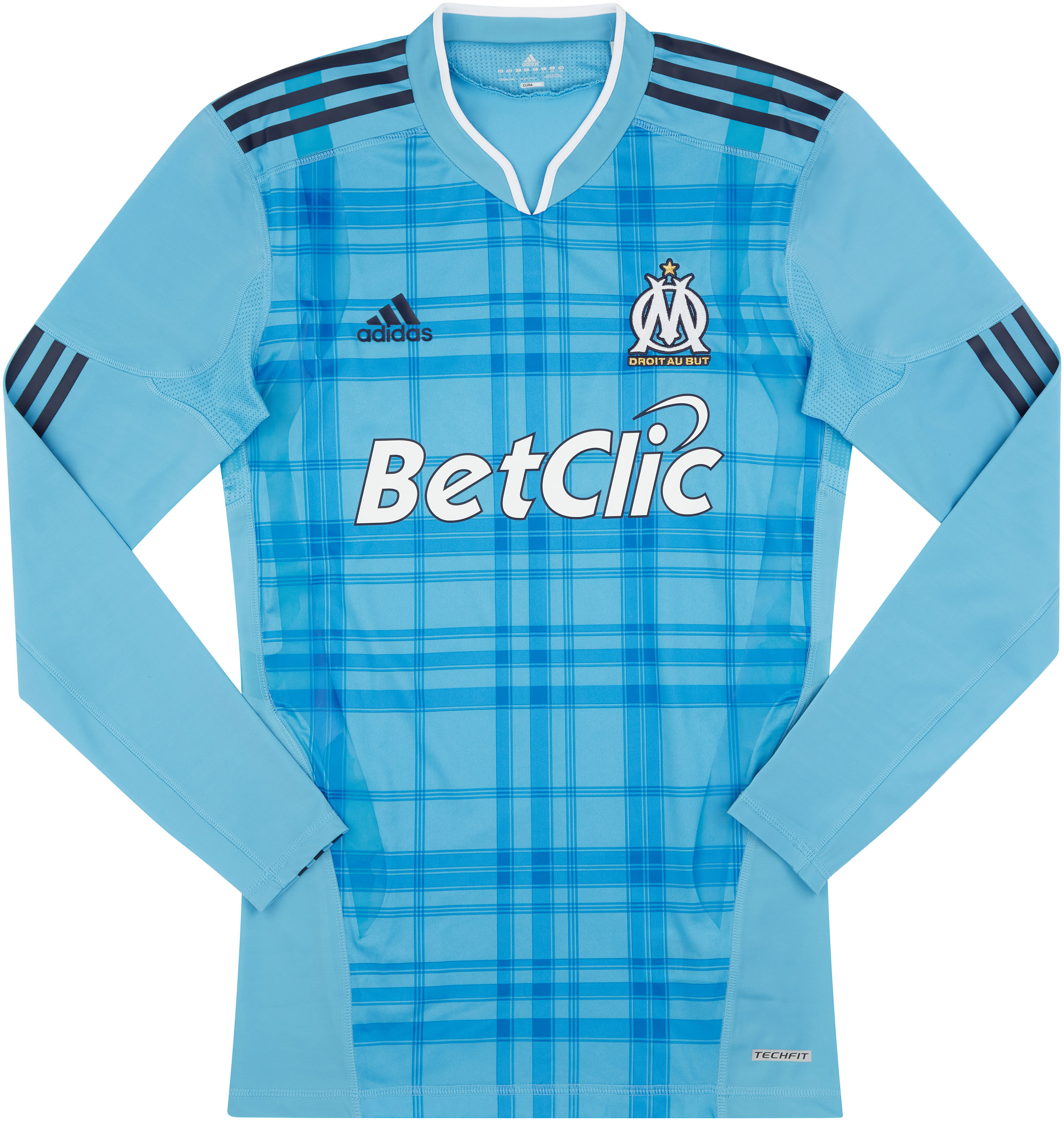 2010-11 Olympique Marseille Player Issue TechFit Away Shirt - 9/10 - ()