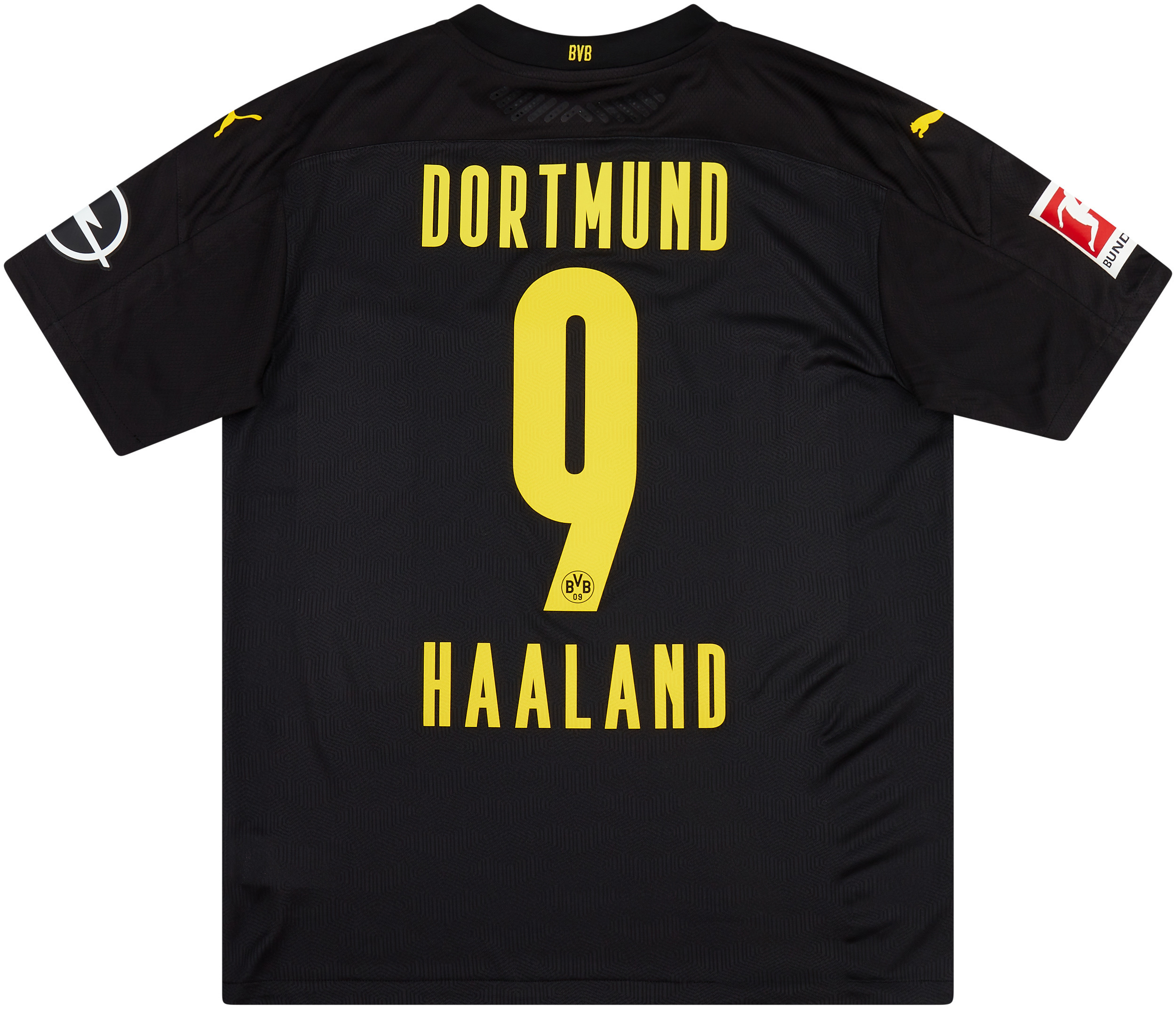 2020-21 Dortmund Player Issue Away Shirt Haaland #9 - NEW - (L)