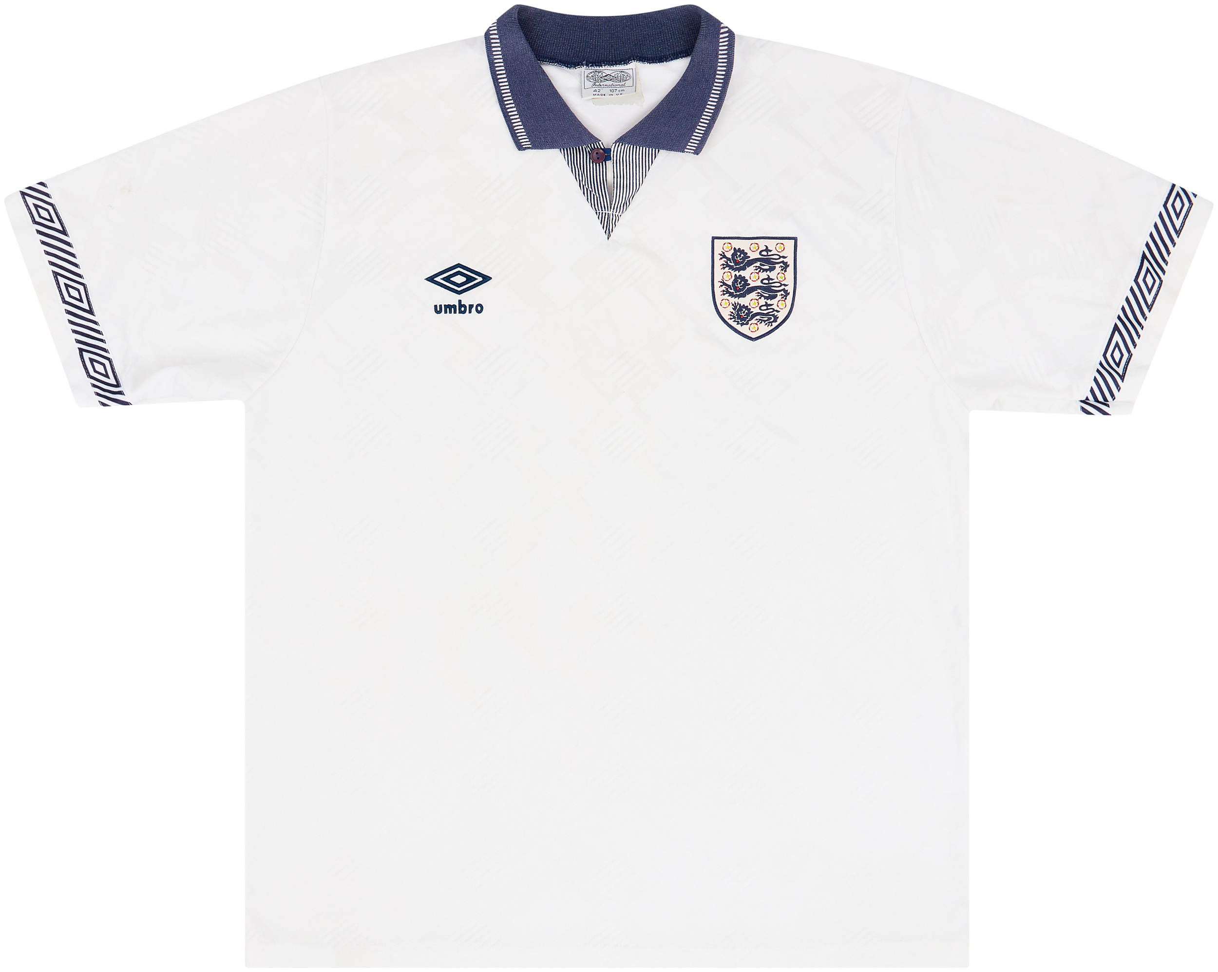 1990-92 England Home Shirt - 8/10 - ()