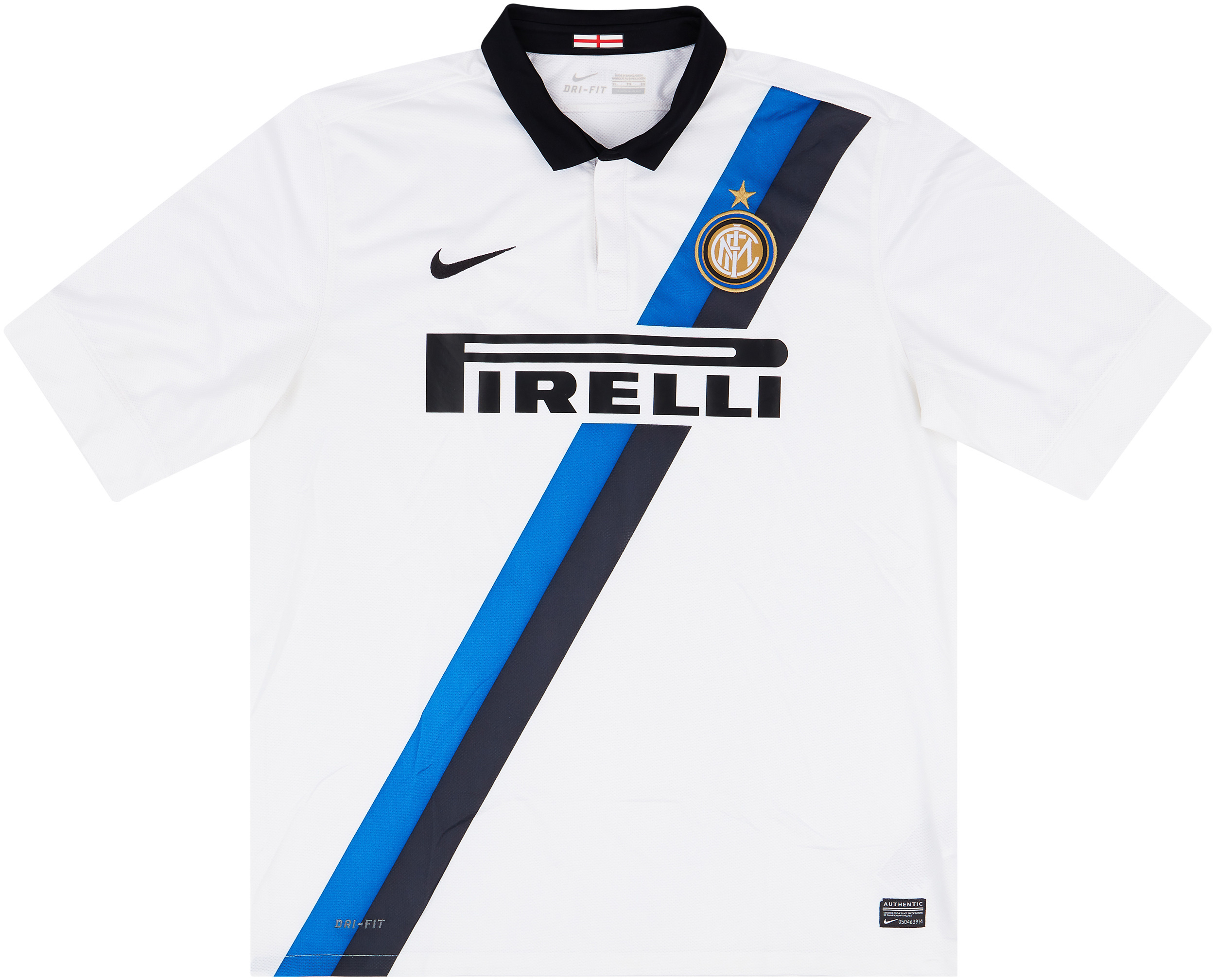 2011-12 Inter Milan Away Shirt - Excellent 8/10 - (XL)