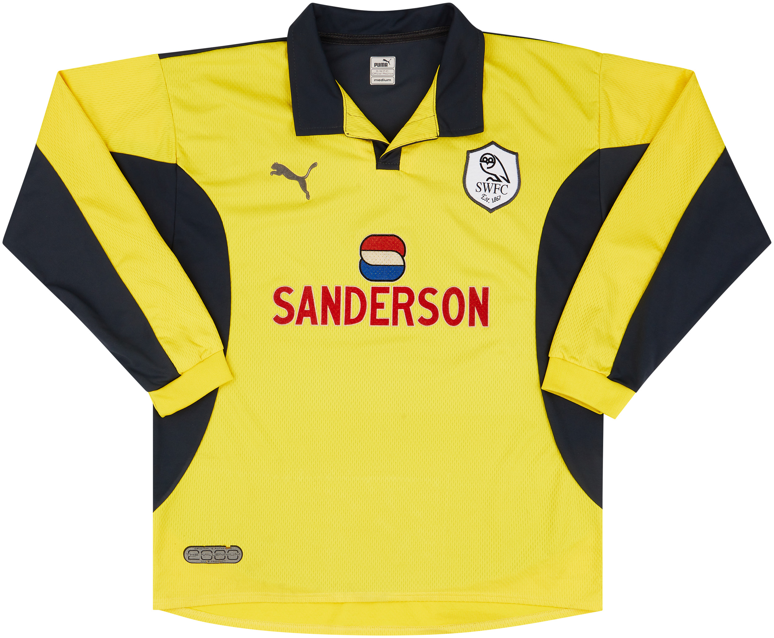 1999-00 Sheffield Wednesday GK Shirt - 9/10 - ()