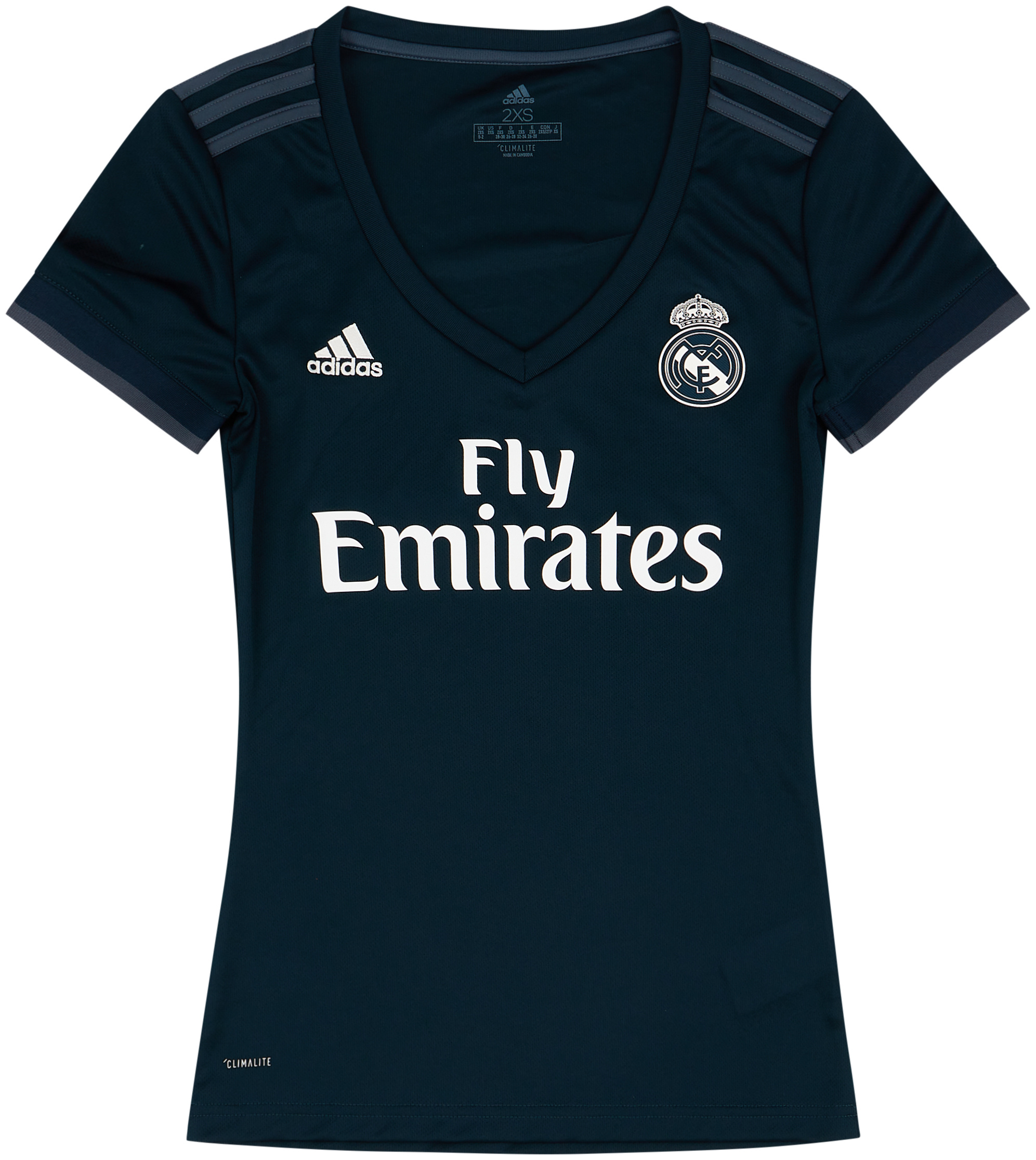 adidas Real Madrid 2018/19 Home Womens Shirt - Womens Replica