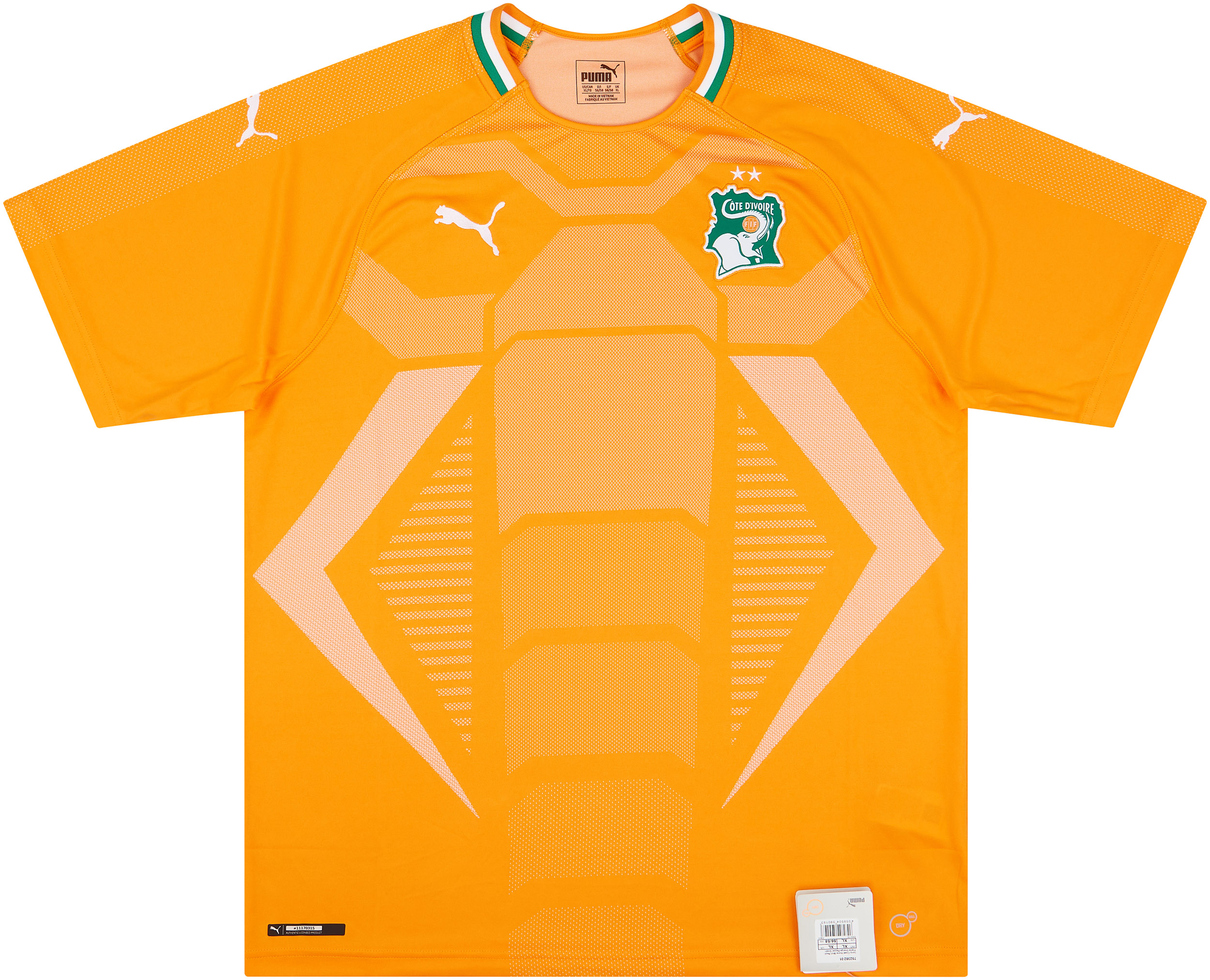 2018-19 Ivory Coast Home Shirt ()