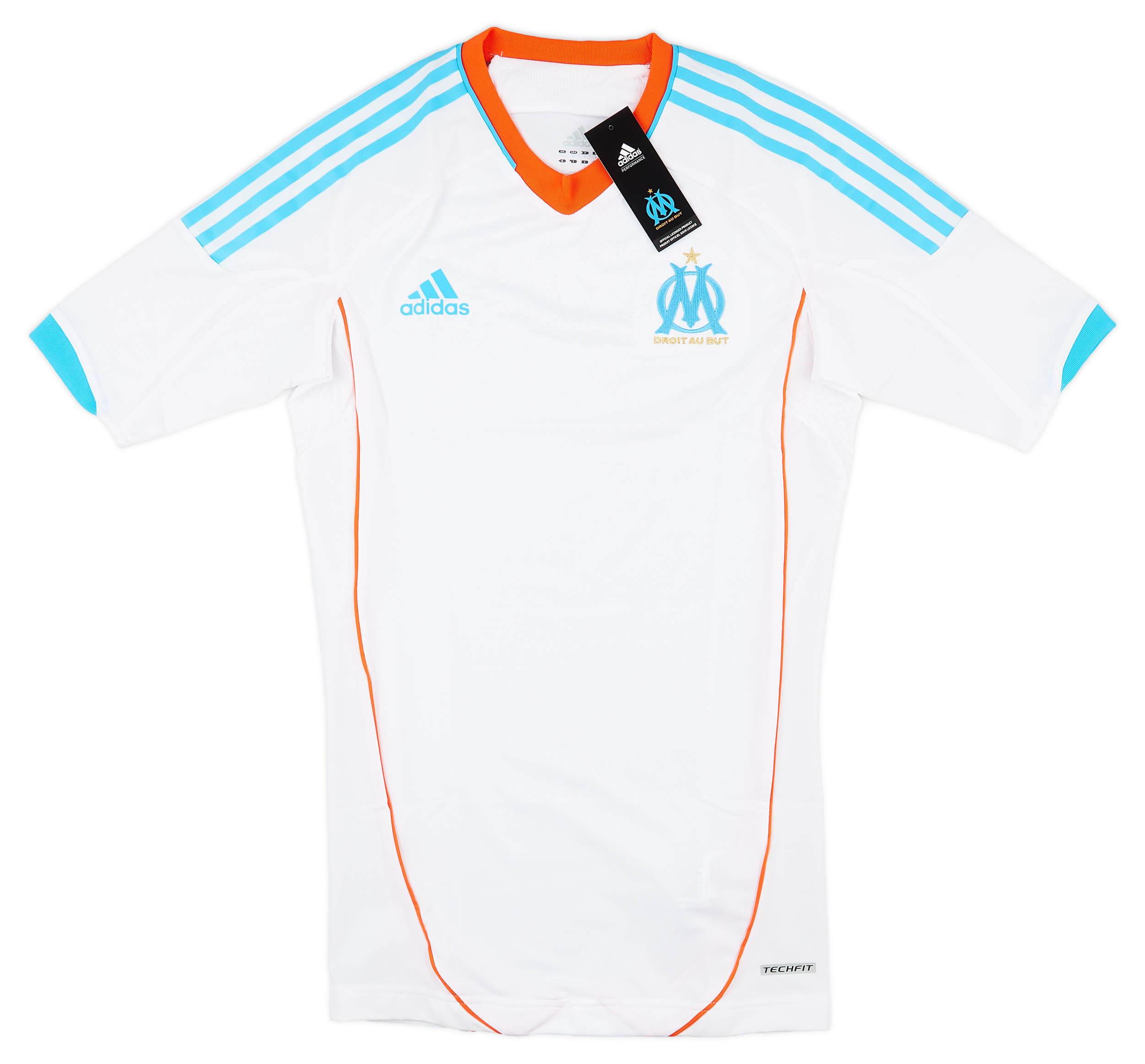 2012-13 Olympique Marseille Player Issue TechFit Home Shirt ()