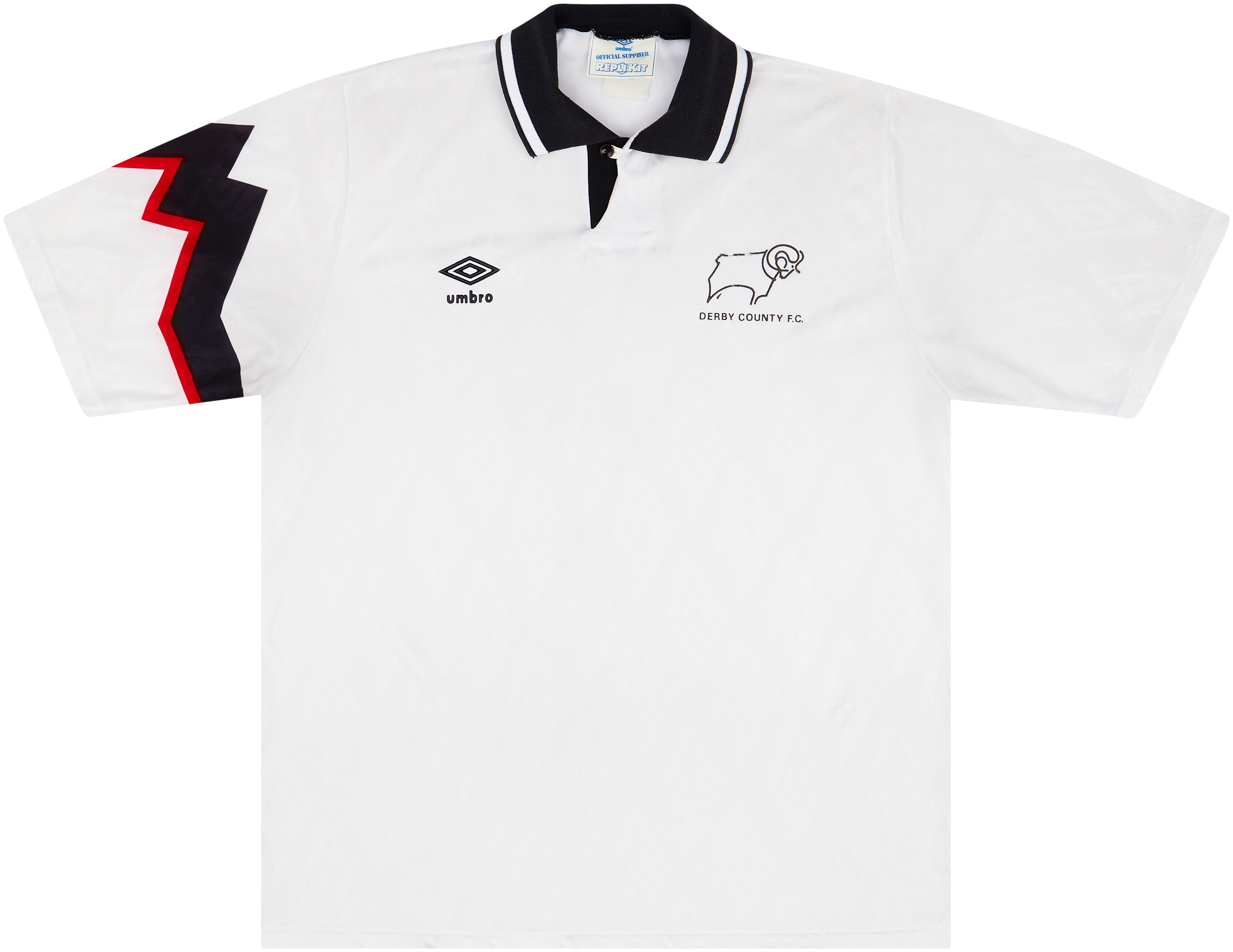 1991-93 Derby County Home Shirt - 6/10 - ()