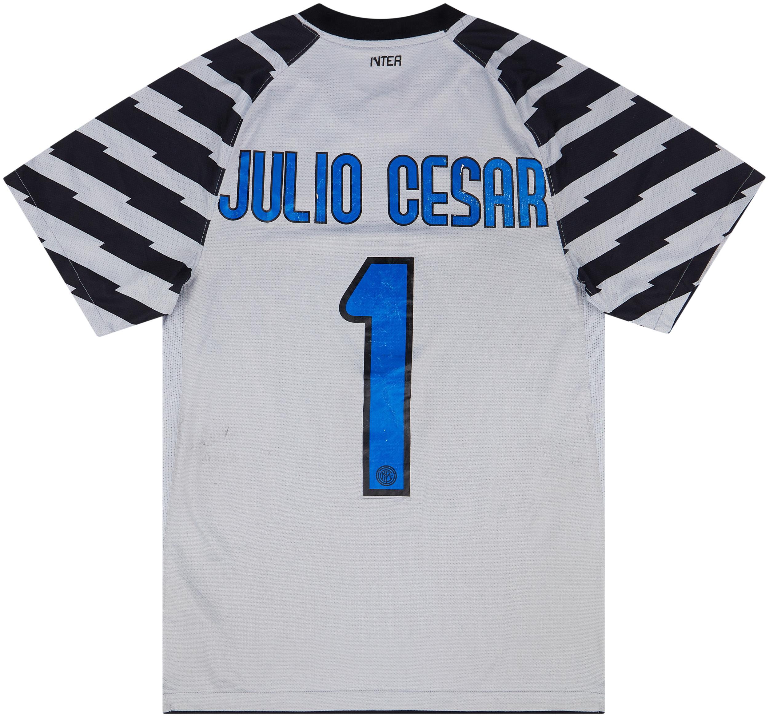 2010-11 Inter Milan Gk Shirt Julio Cesar #1 - Good 5 10 - (s)