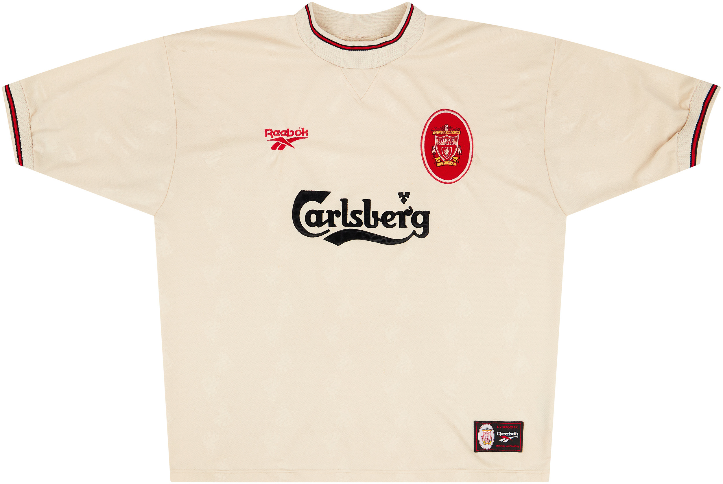 cream liverpool jersey