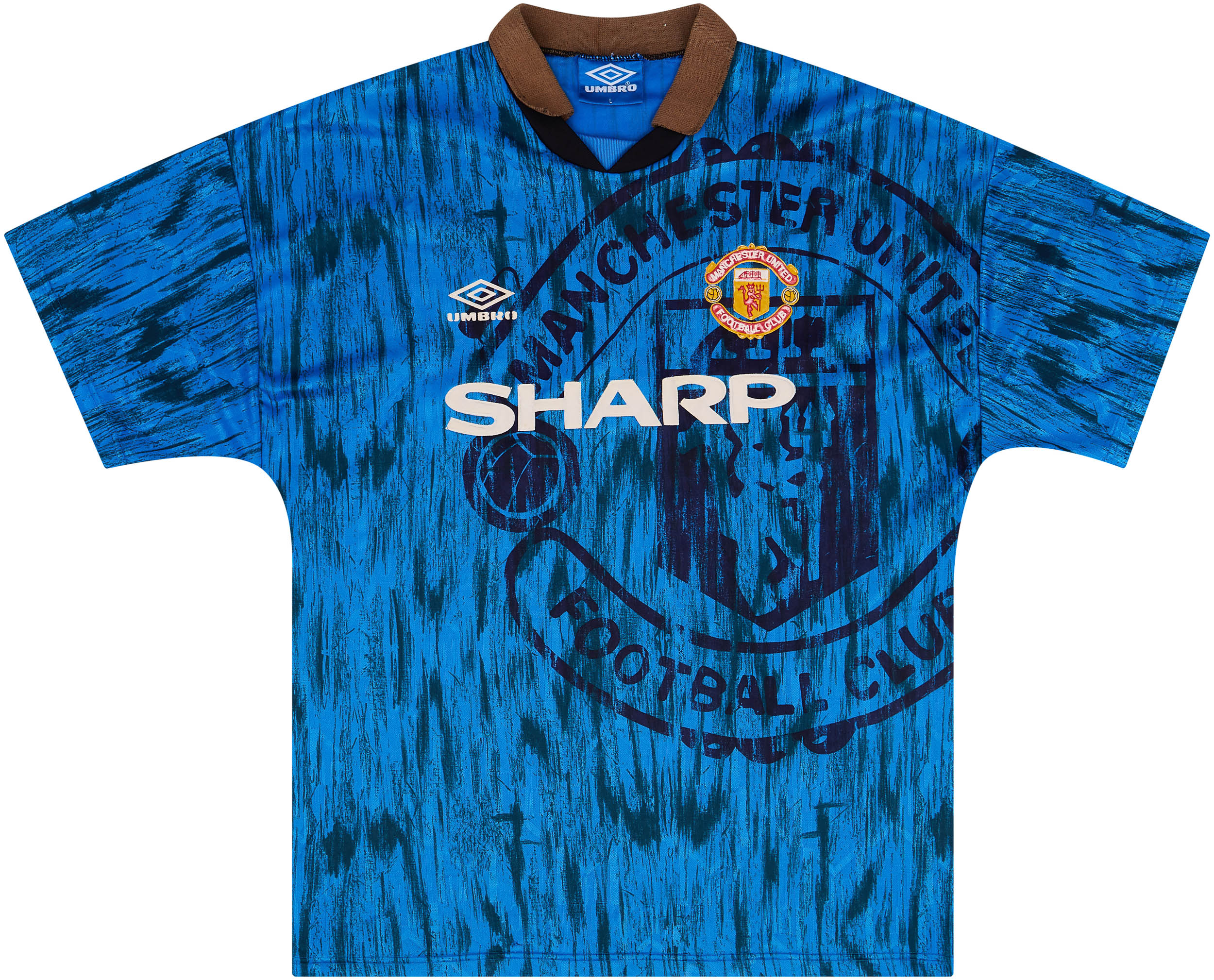 1992-93 Manchester United Away Shirt - 7/10 - ()