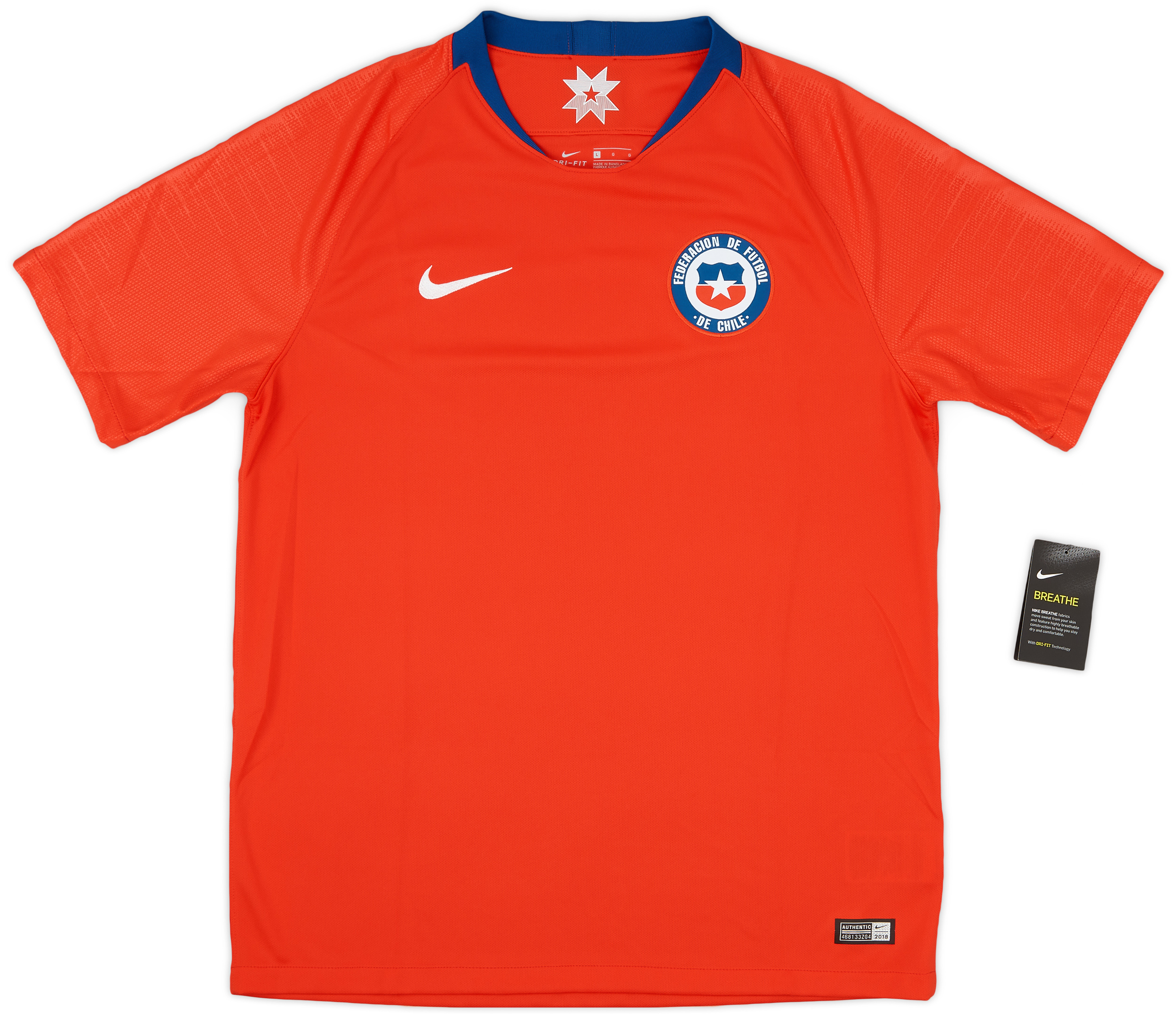 2018-19 Chile Home Shirt - ()
