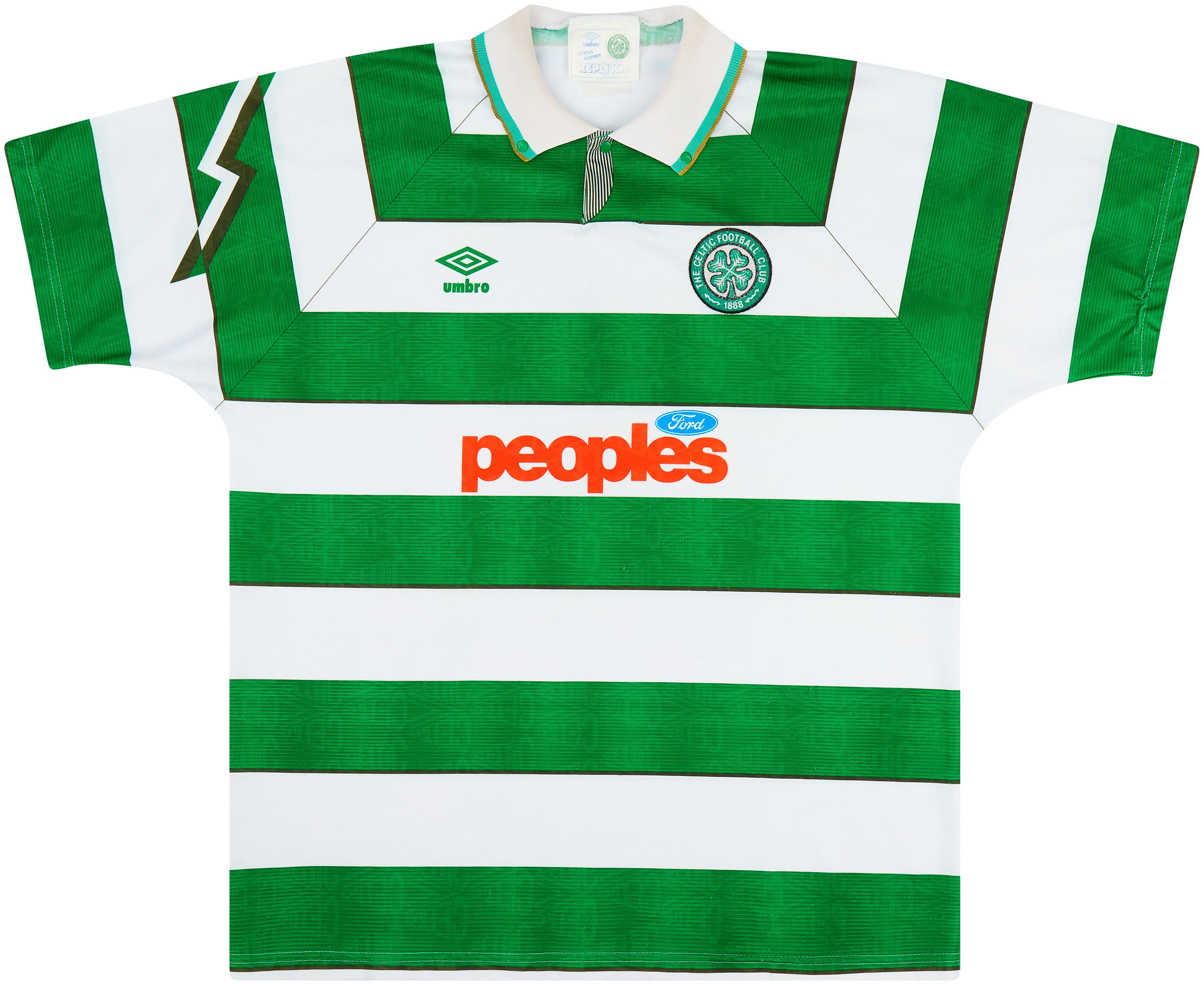 1991-92 Celtic Home Shirt - 7/10 - ()