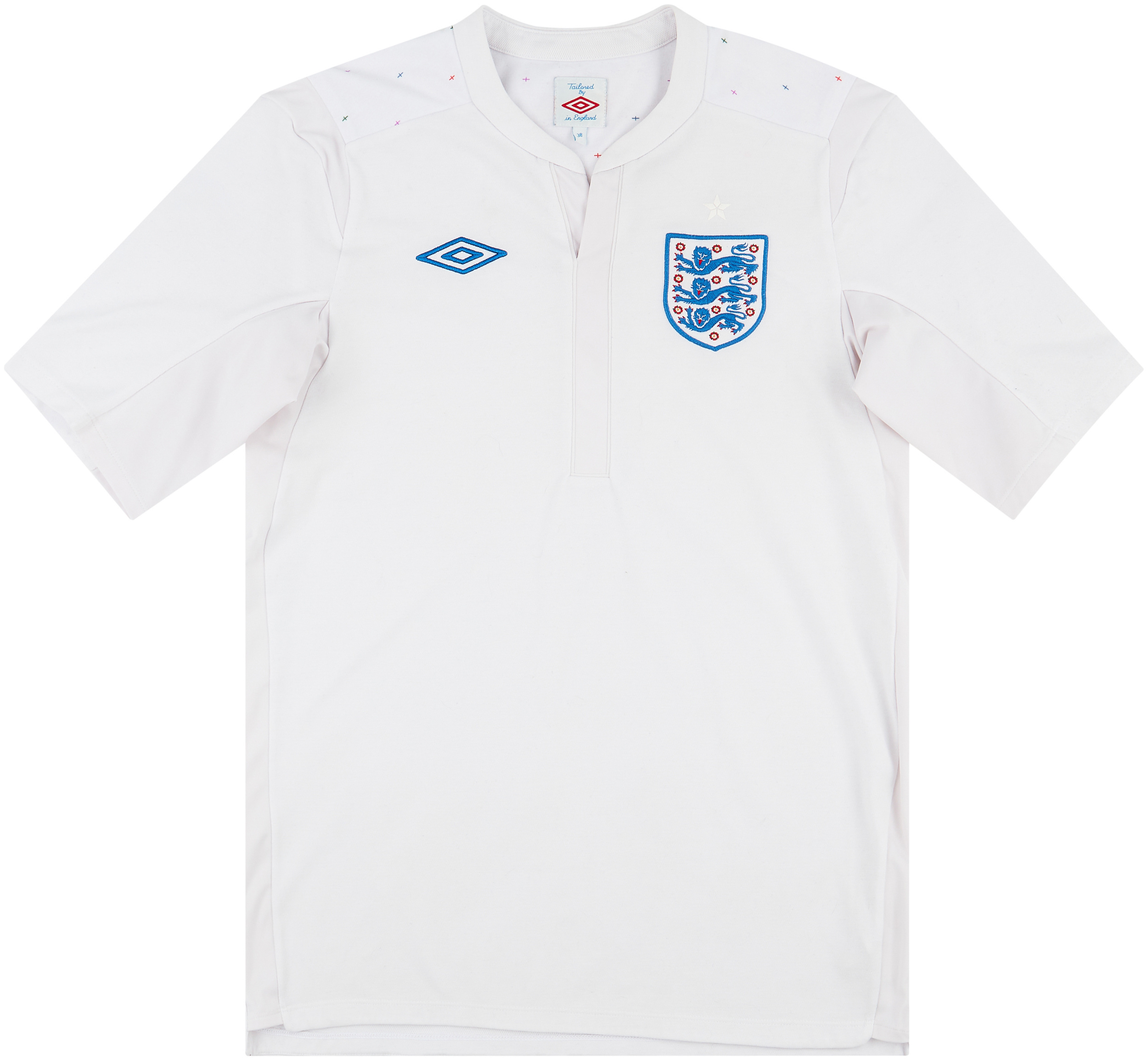 2010-11 England Home Shirt - 8/10 - ()