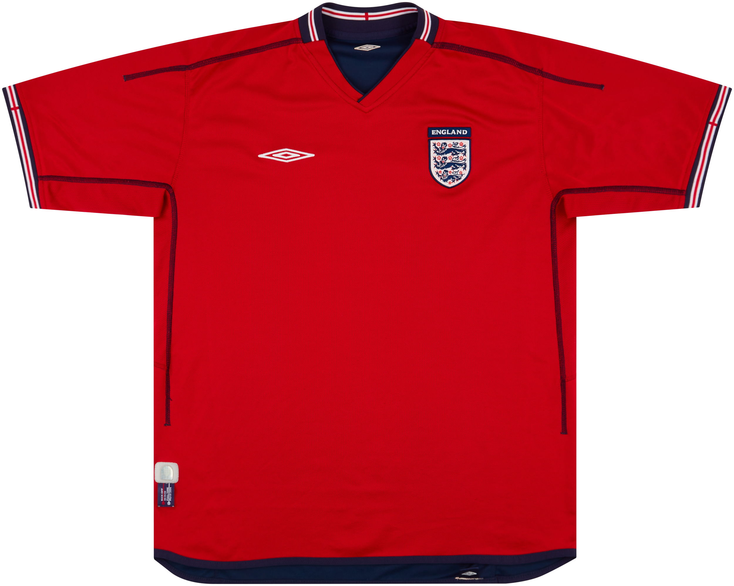 2002-04 England Away Shirt - Excellent 8/10 - (L)