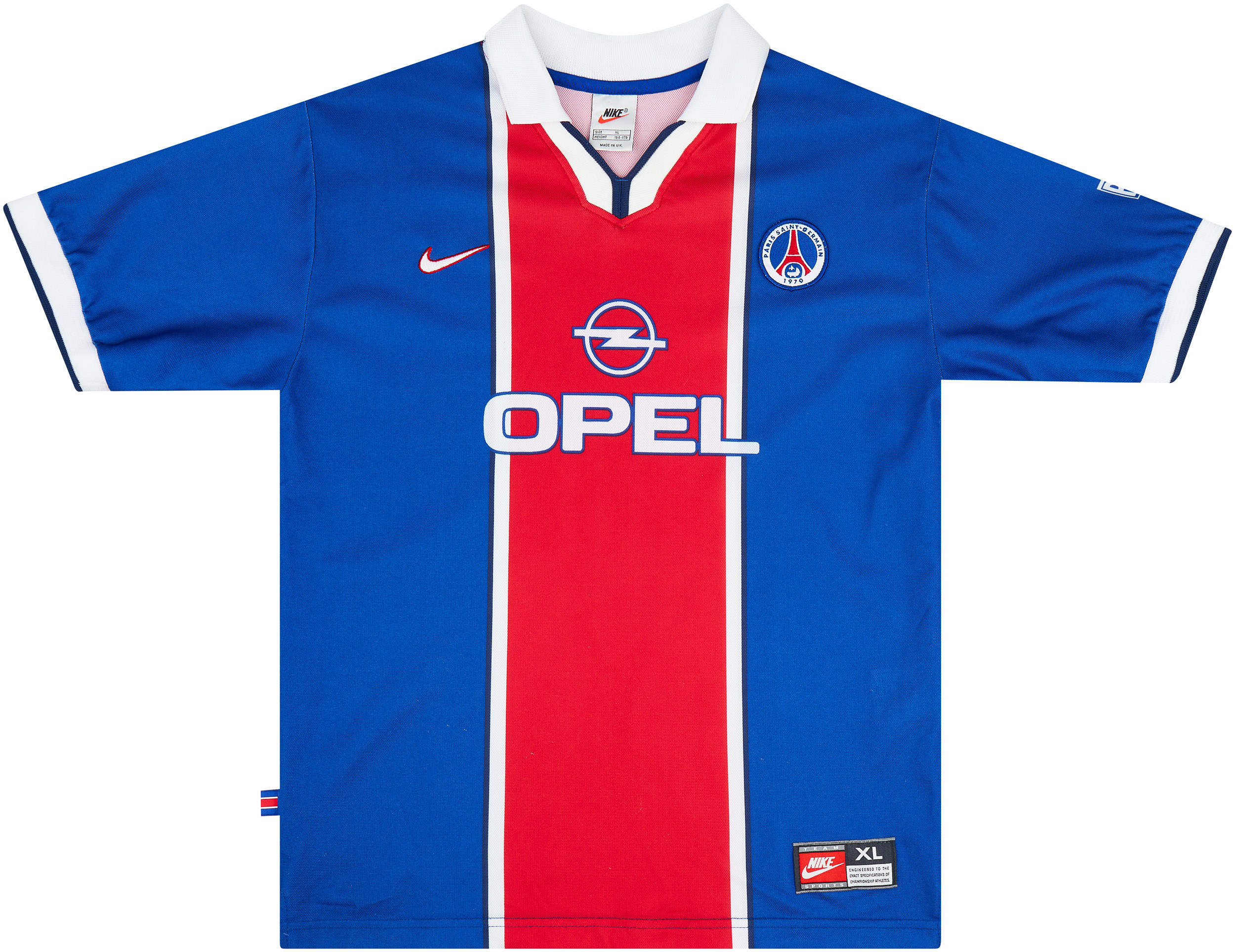 1997-98 Paris Saint-Germain Home Shirt - Excellent 9/10 - (XL.Boys)