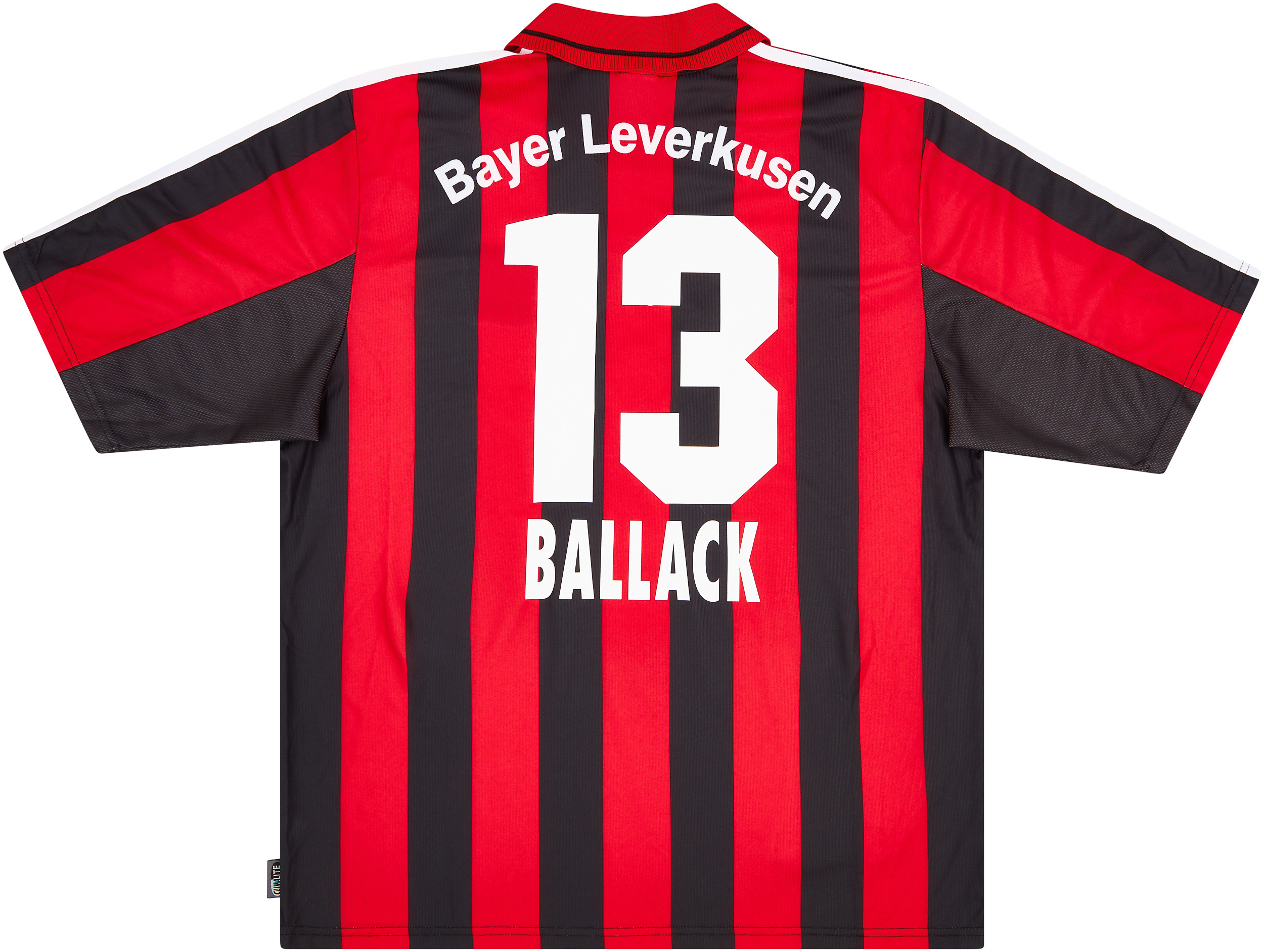 2001-02 Bayer Leverkusen Home Shirt Ballack #13 - Excellent 8/10 - (XL)