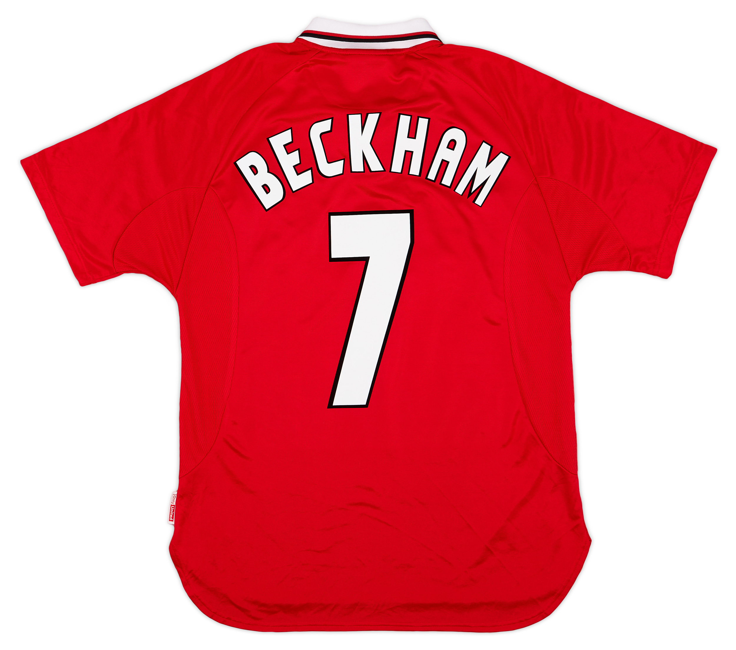 VINTAGE MANCHESTER UNITED Vodafone Men's Team Jersey David Beckham