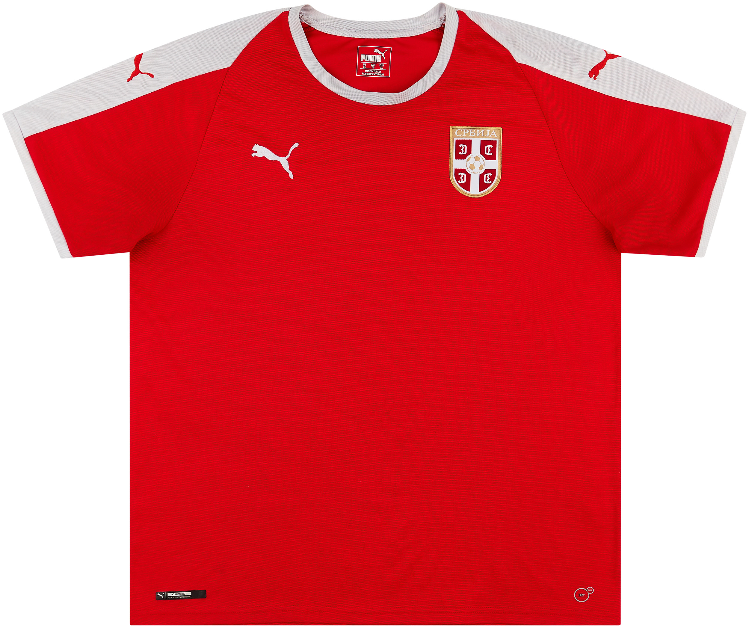 2018-19 Serbia Home Shirt - 6/10 - ()