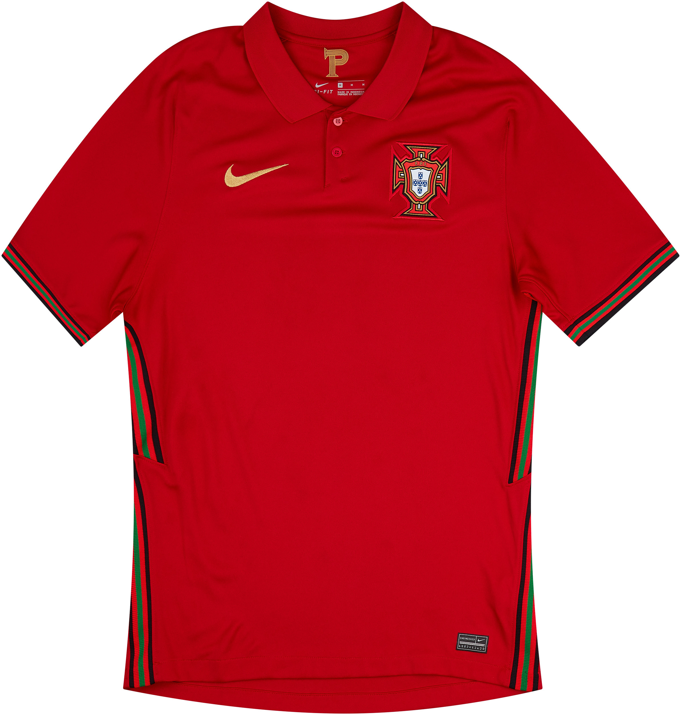 2020-21 Portugal Home Shirt - Very Good 7 10 - (m)