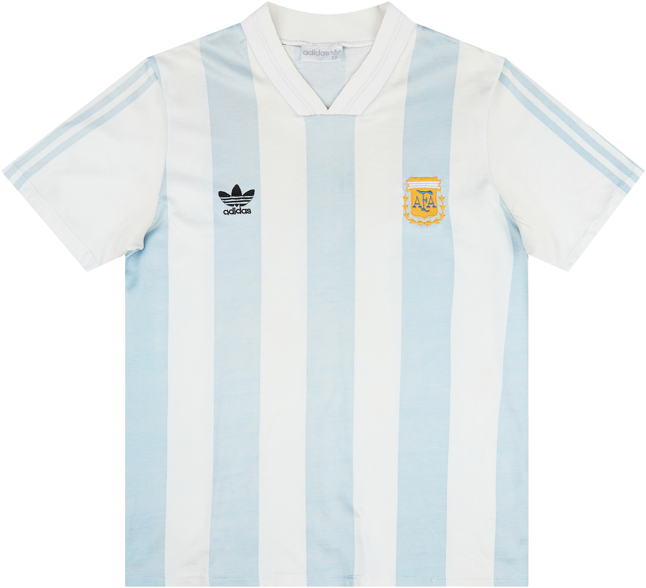 2010-11 Argentina Home Shirt Messi #10 (Very Good - 6/10)