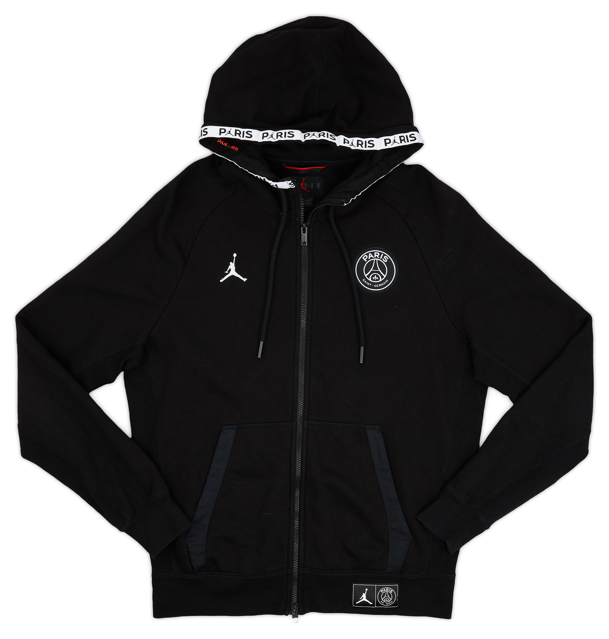 2019-20 PSG x Jordan Hooded Jacket - Excellent 9/10 - (M)