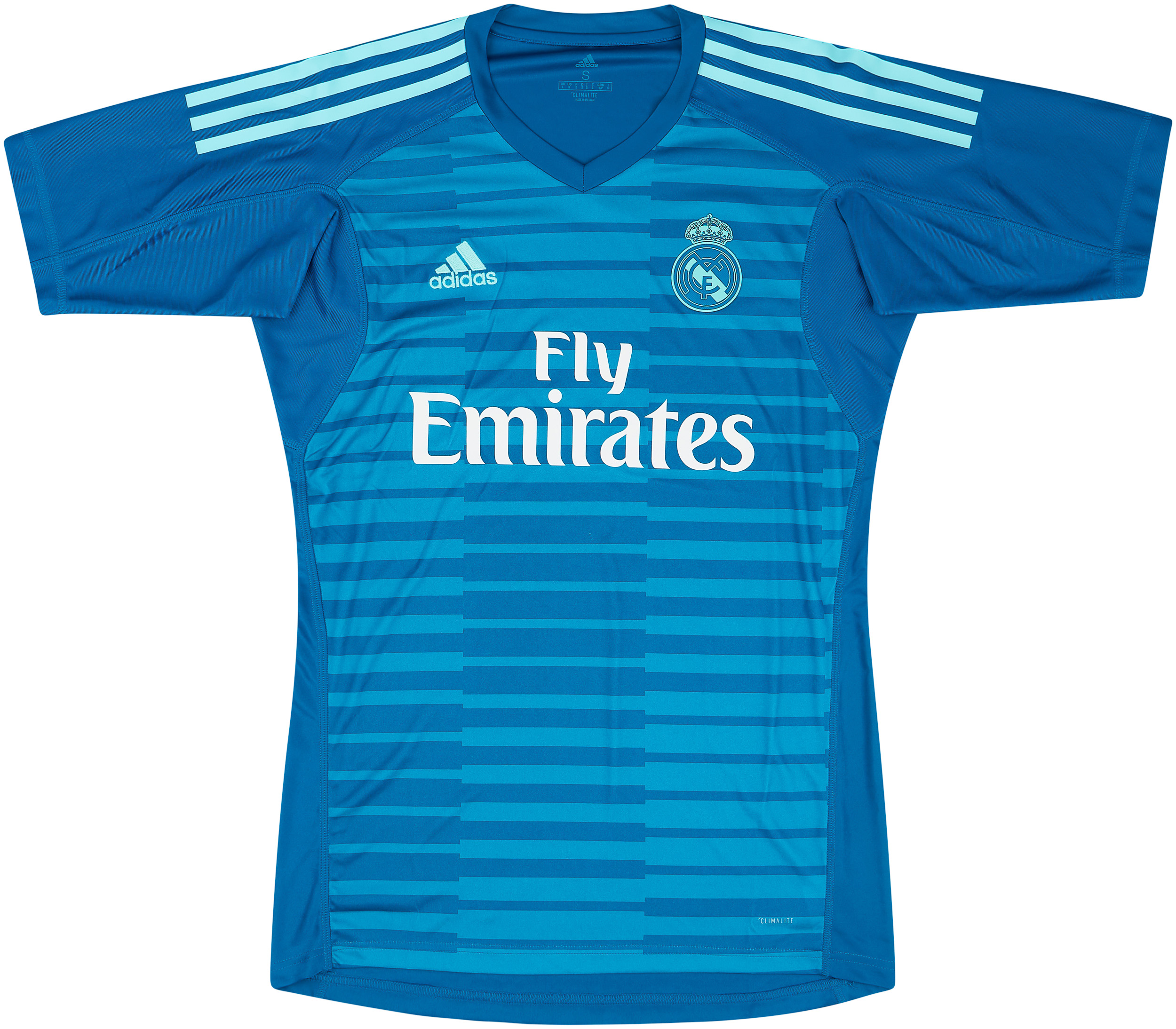 2018-19 Real Madrid GK S/S Shirt - Excellent 9/10 - (S)