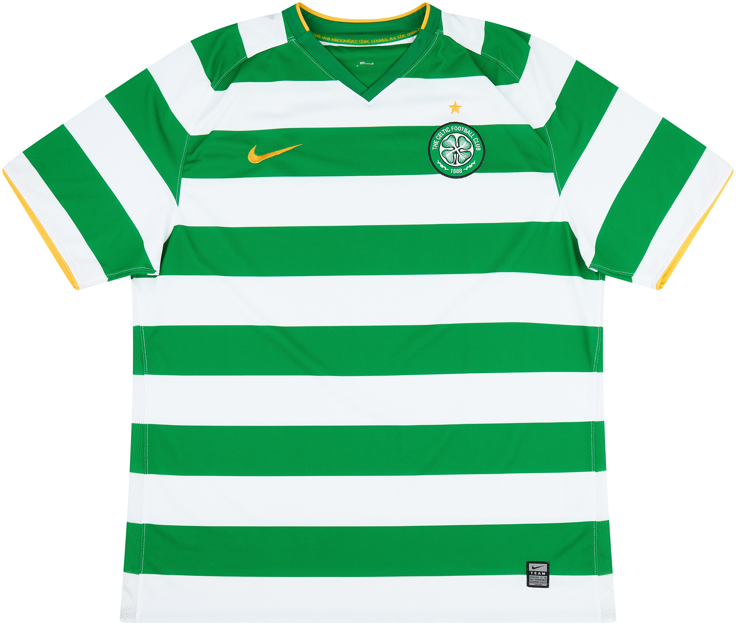 2008-10 Celtic Authentic Home Shirt - 9/10 - ()