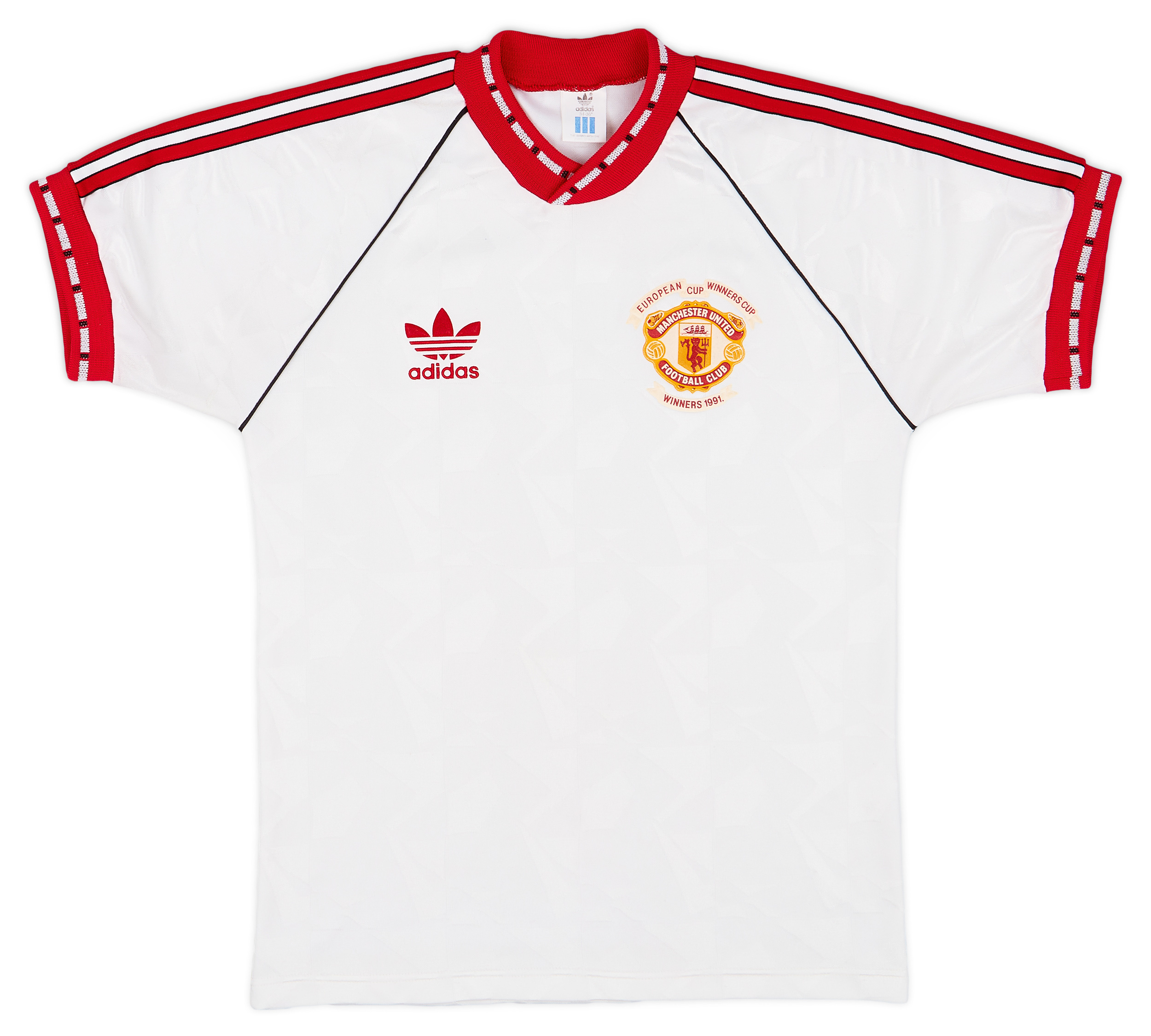 1991 Manchester United ECWC Shirt - 8/10 - ()