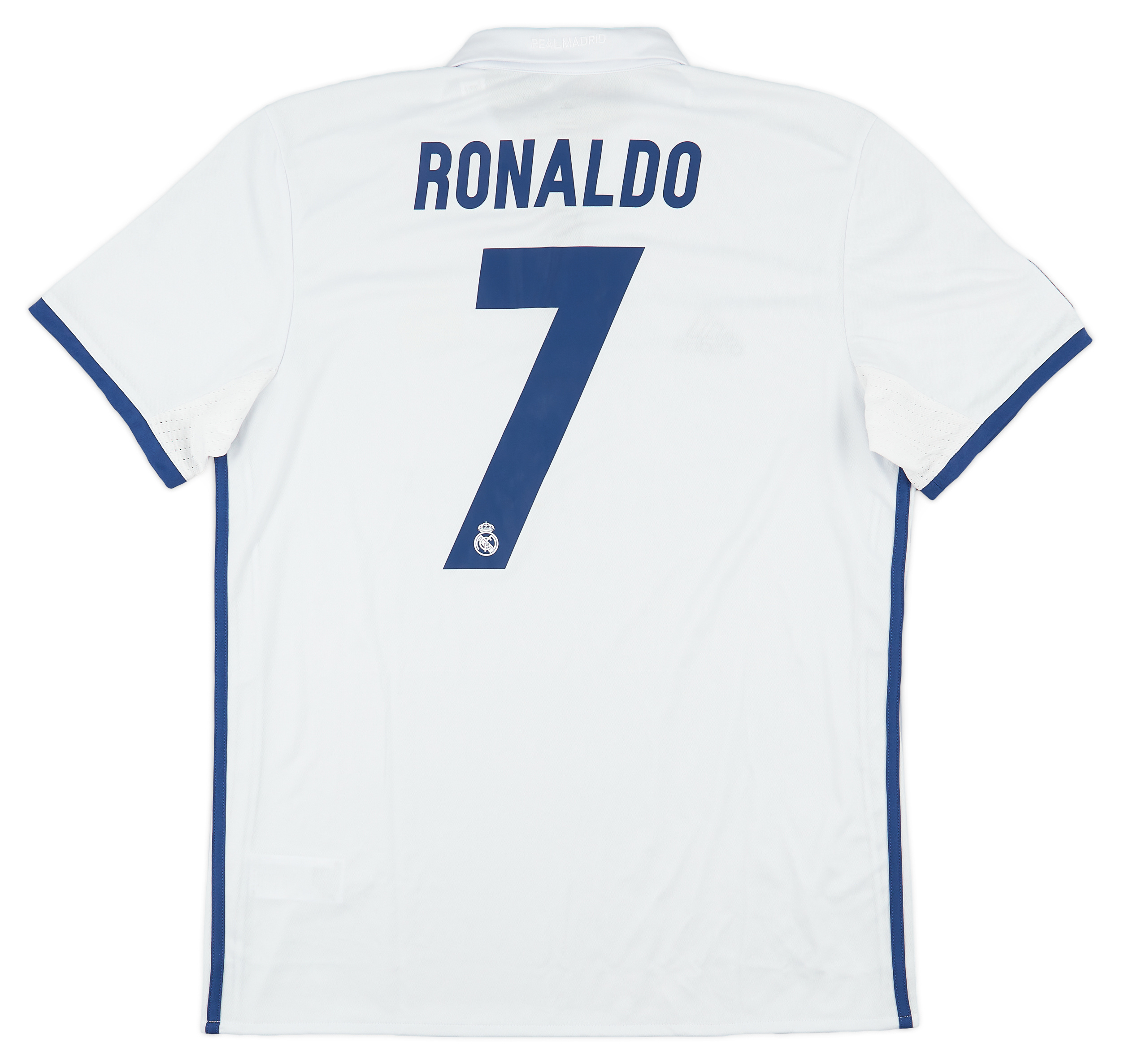 2016-17 Real Madrid Home Shirt Ronaldo #7 - NEW - (L)